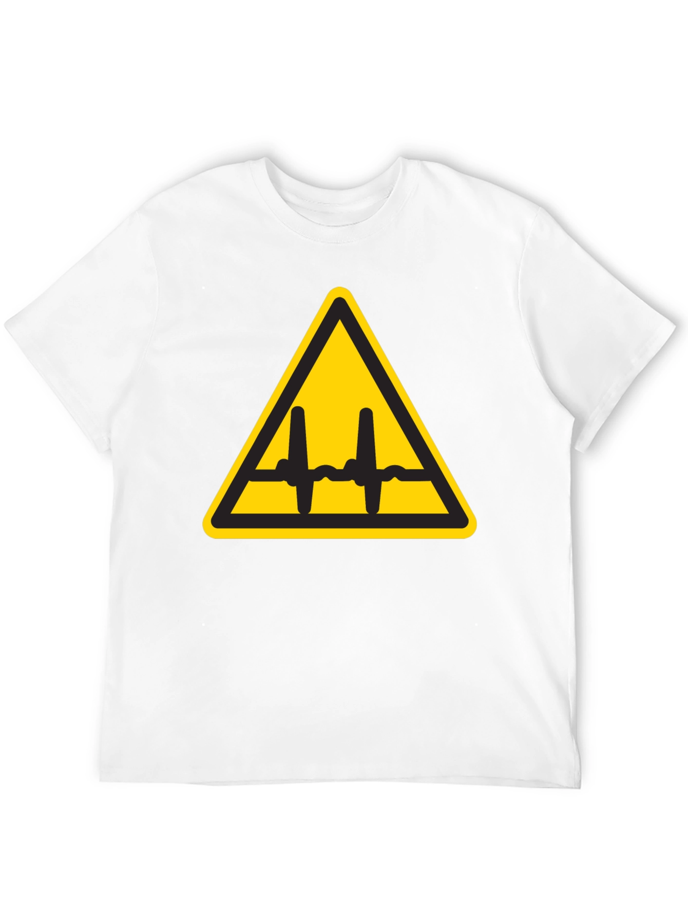 Black Voltage Hazard Graphic Tee - Black view 12