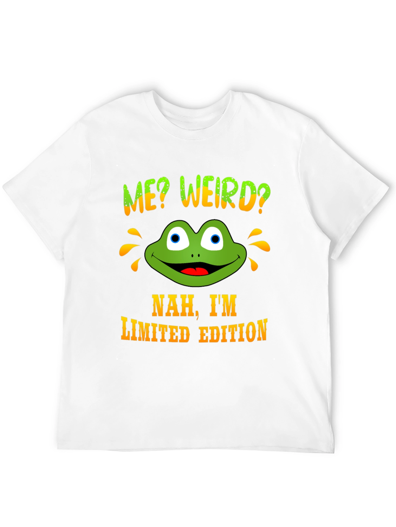 Black Me Weird? Frog Graphic Novelty Tee view 12