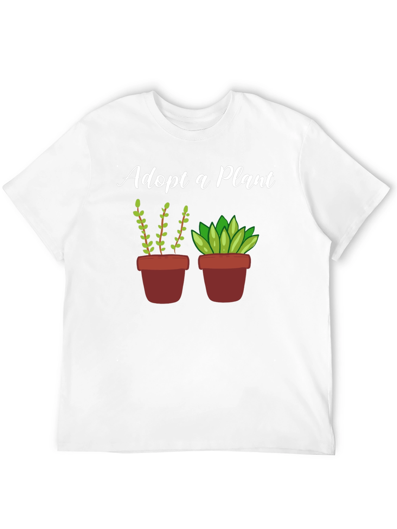 Black Adopt a Plant Graphic T-Shirt view 12