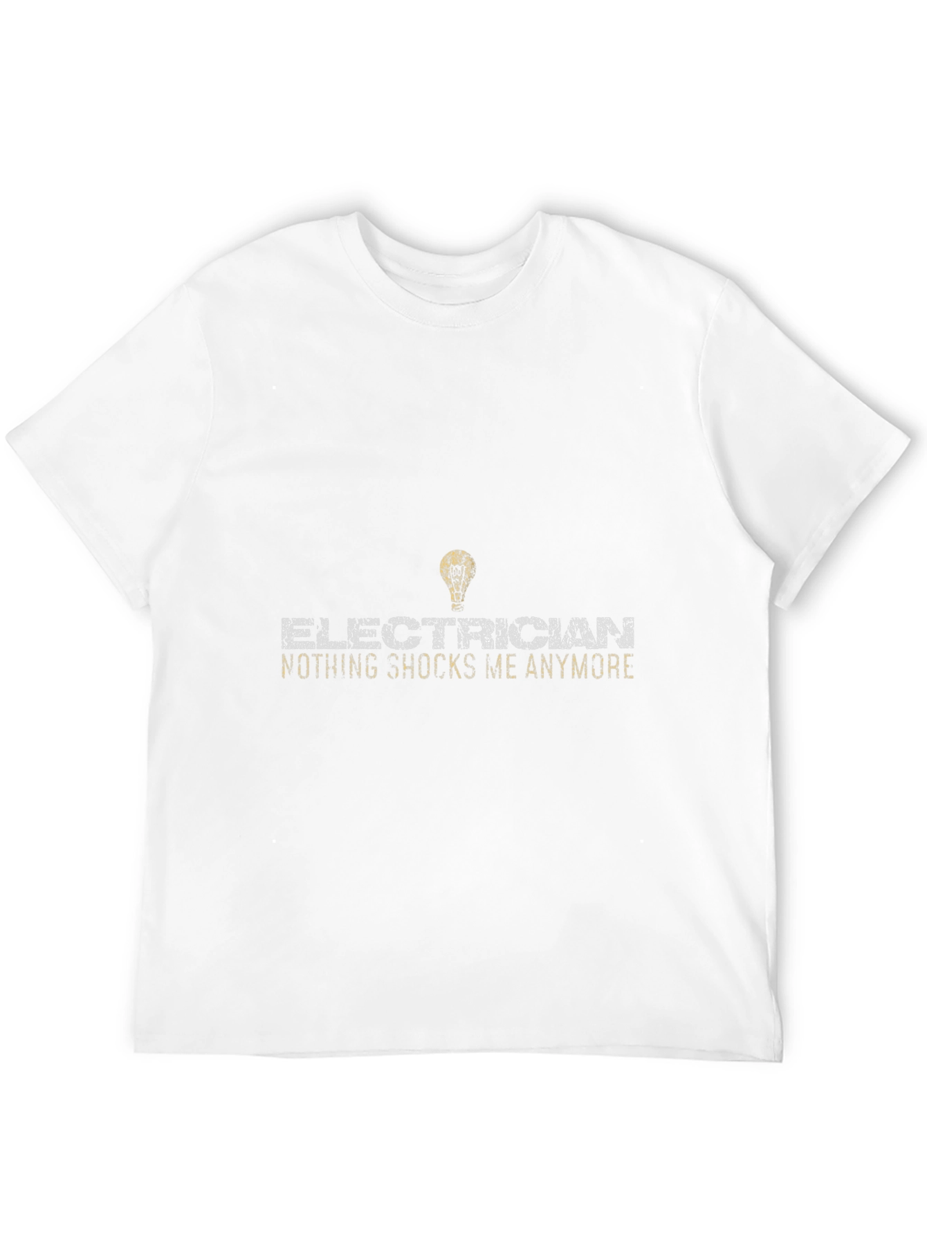 Black Electrician Nothing Shocks Me Anymore T-Shirt view 12