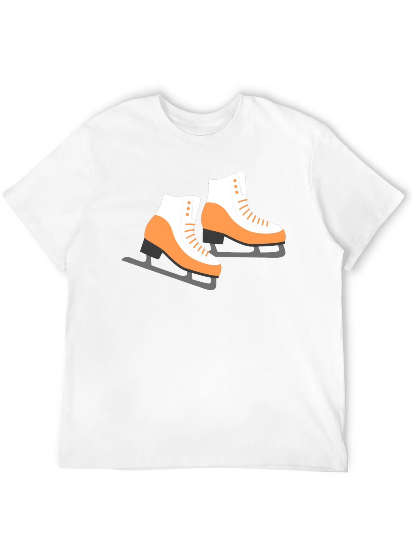 Black Ice Skate Graphic Tee - Black view 12