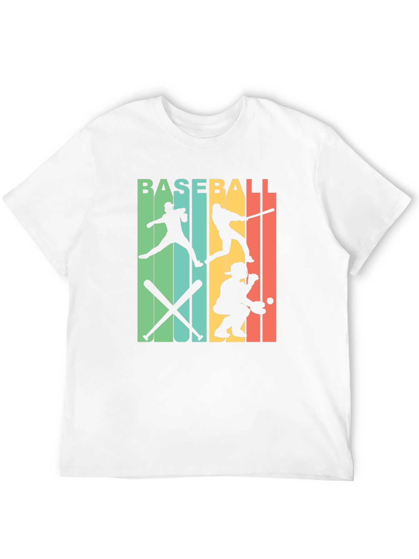 Black Retro Baseball T-Shirt view 12