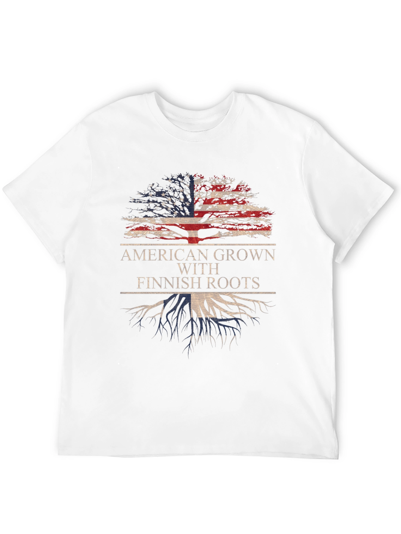 American Grown with Finnish Roots T-Shirt - 12