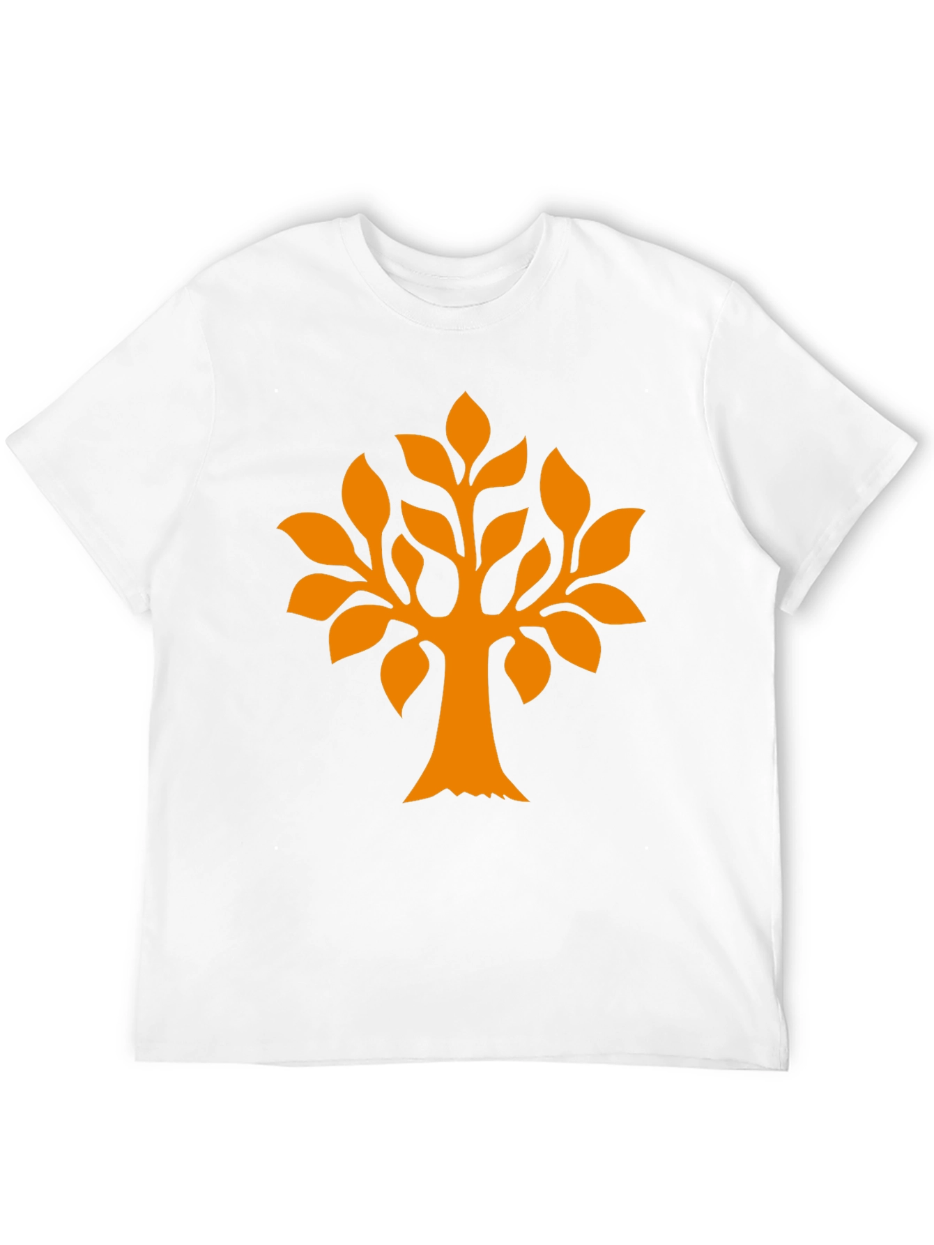 Black Nature Tree Graphic Print T-Shirt view 12