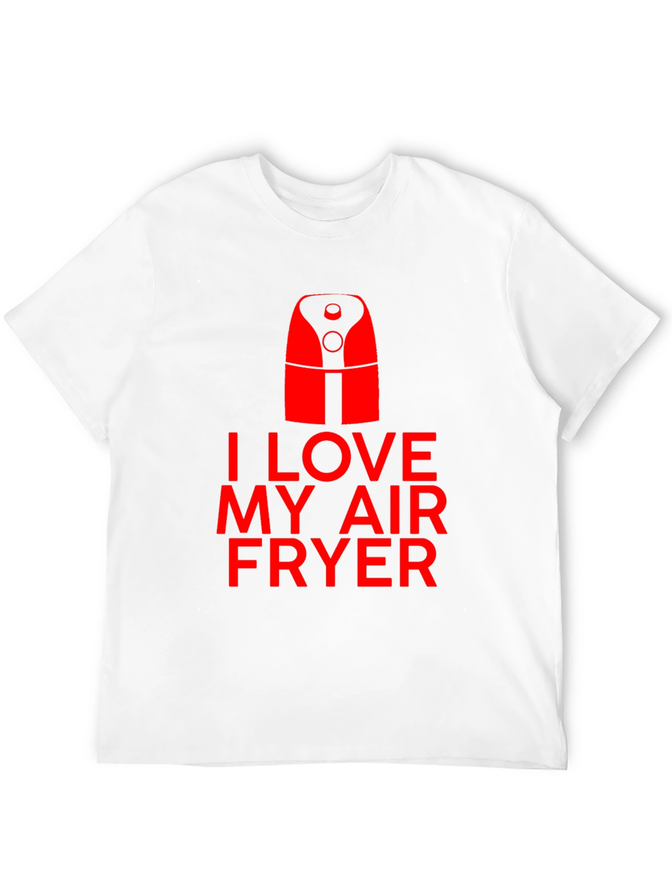 Black I Love My Air Fryer Graphic Tee view 12