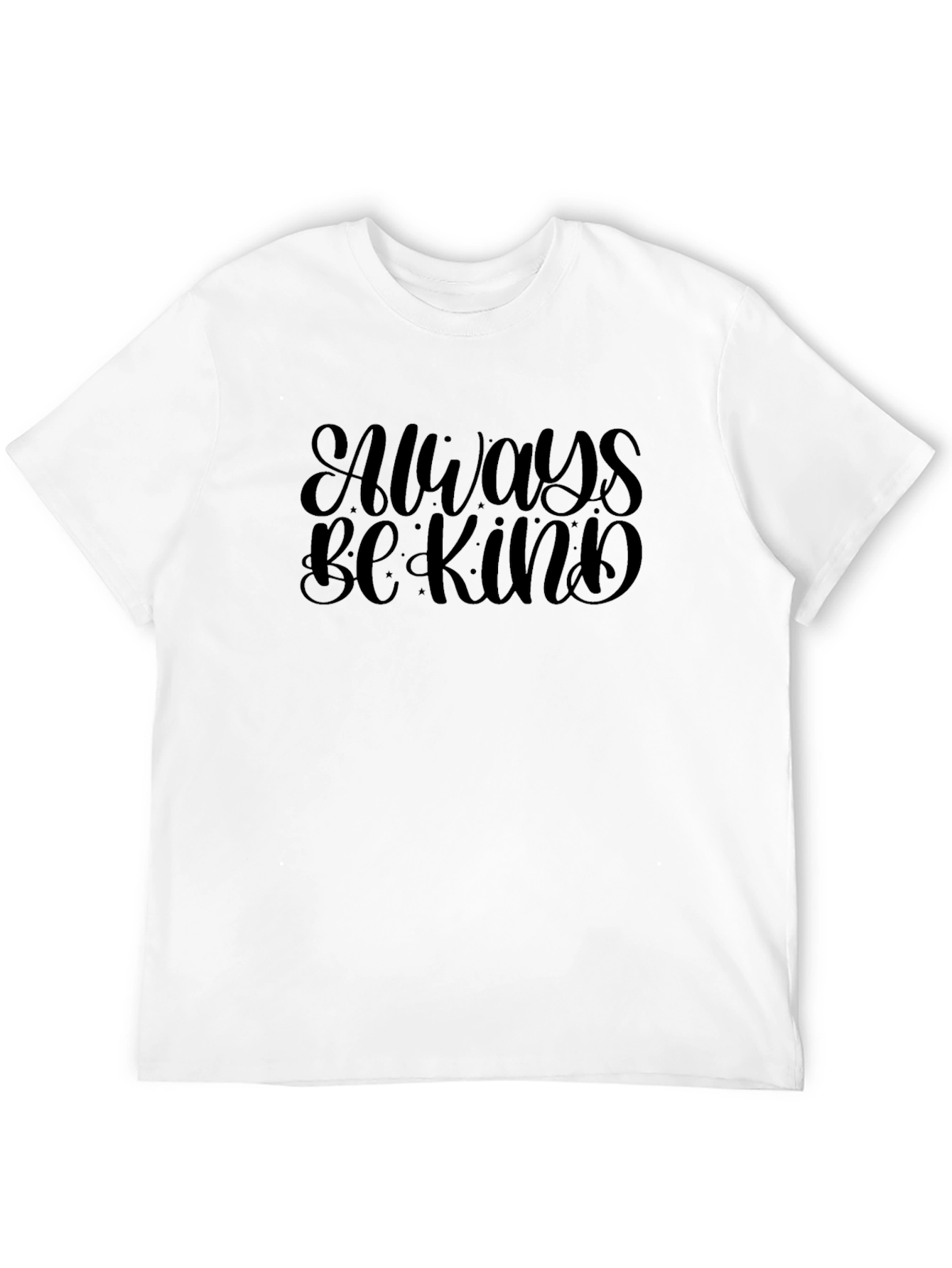 Black Always Be Kind Black T-Shirt view 12