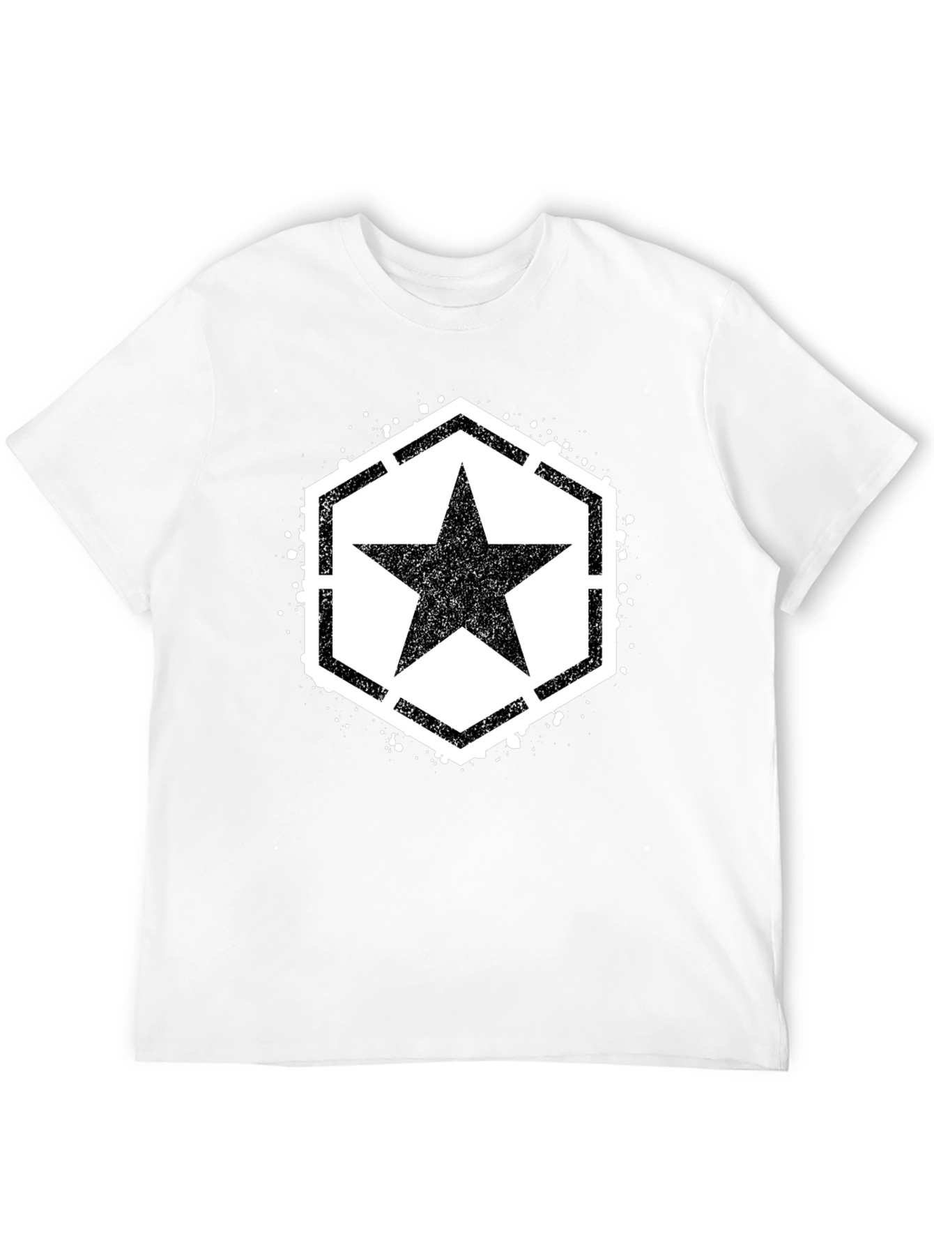 Black Star Graphic Black T-Shirt view 12