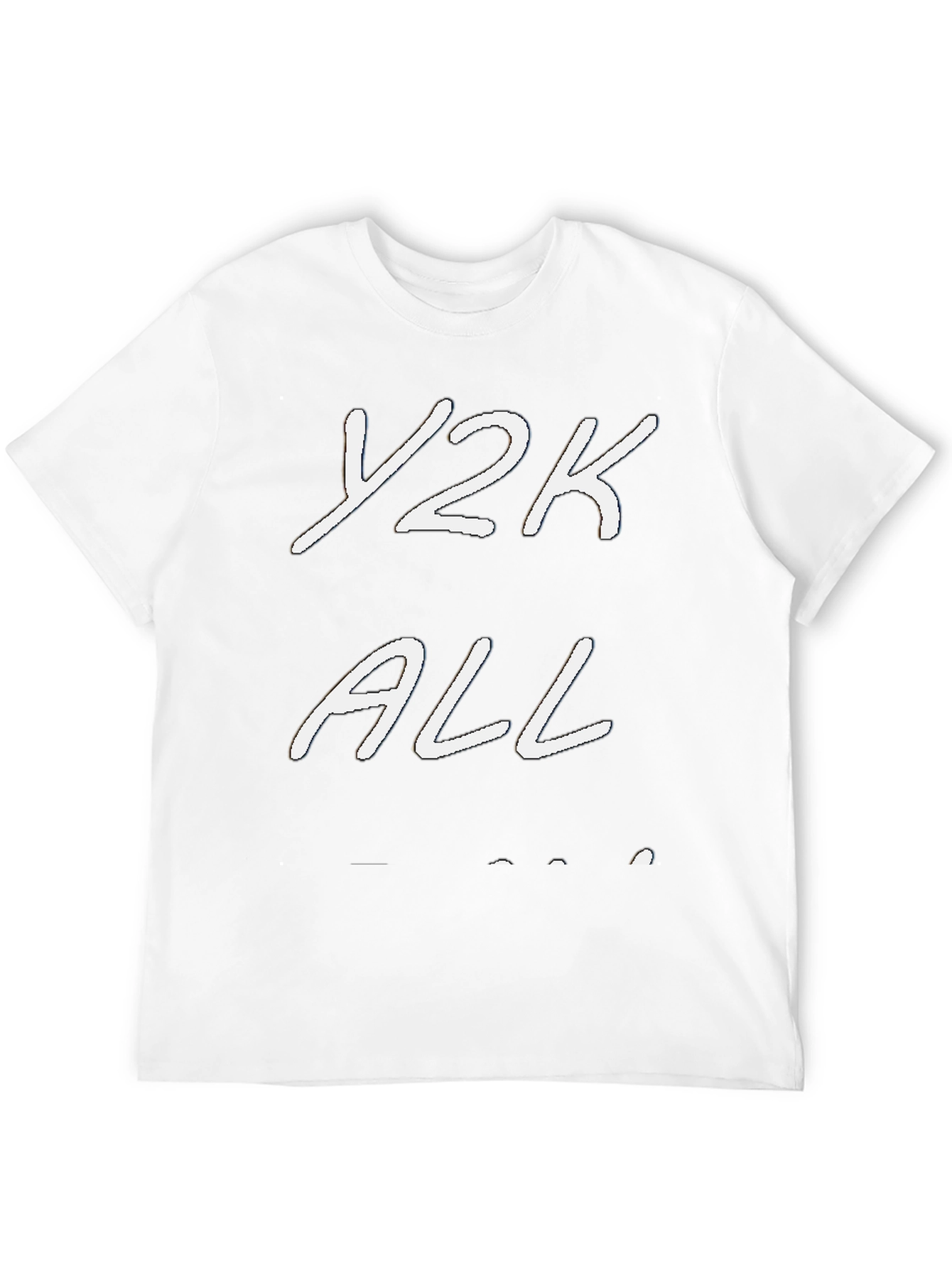 Black Y2K All Graphic Black T-Shirt view 12