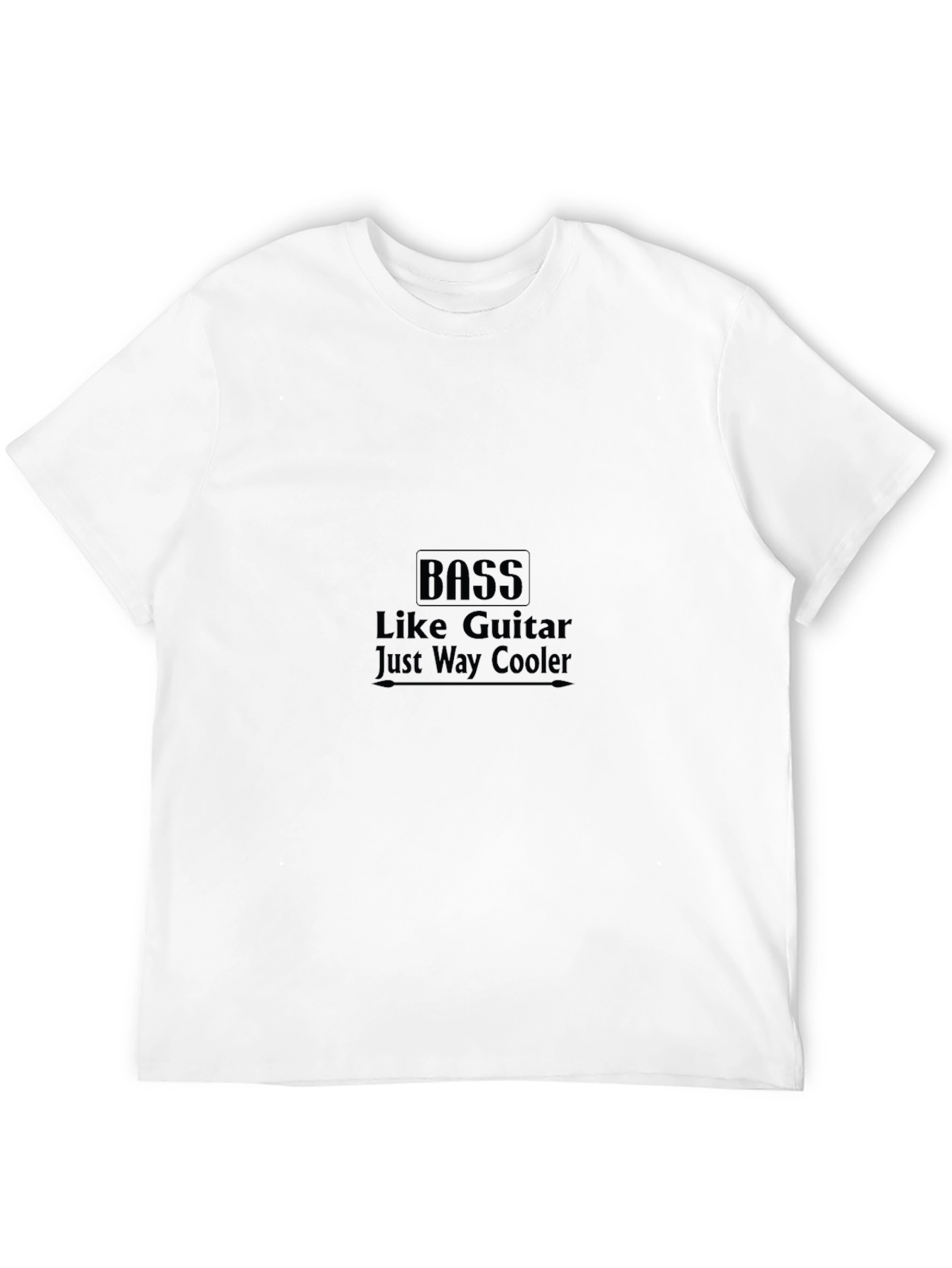 Black Bass Like Guitar Funny Graphic Tee view 12