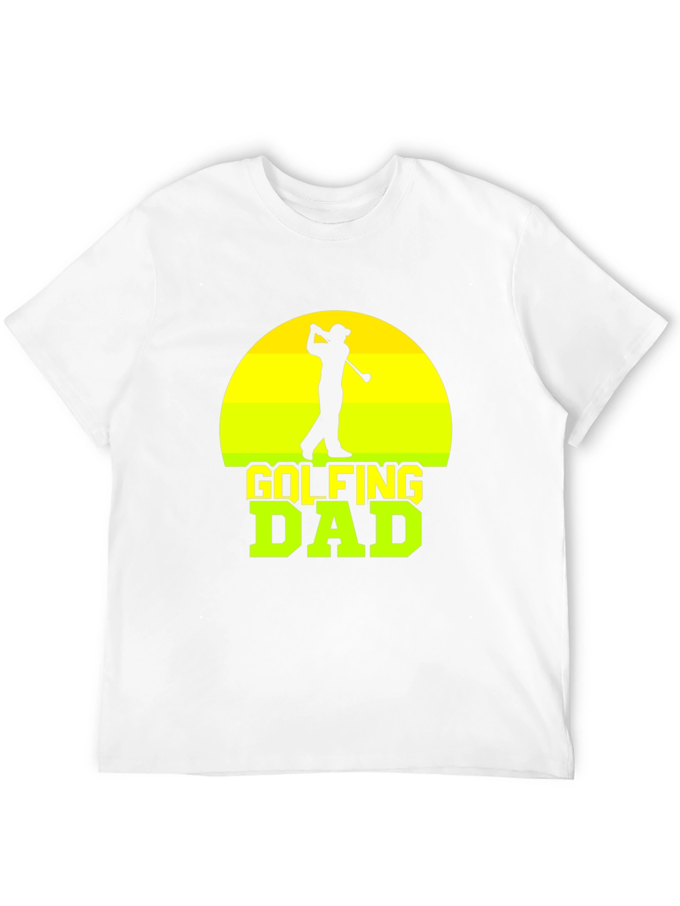 Black Golfing Dad T-Shirt - Perfect for Golf Lovers view 12
