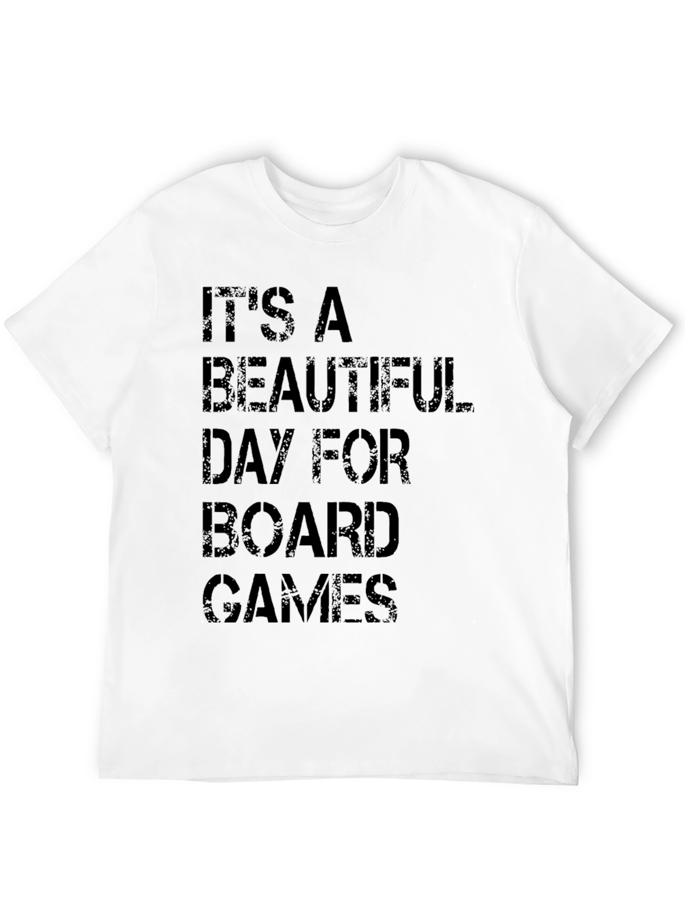 Black Board Game T-Shirt - It's A Beautiful Day view 12