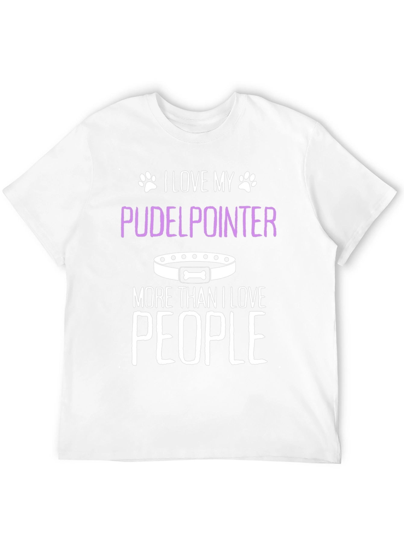Black I Love My Pudelpointer T-Shirt - Dog Lover Tee view 12