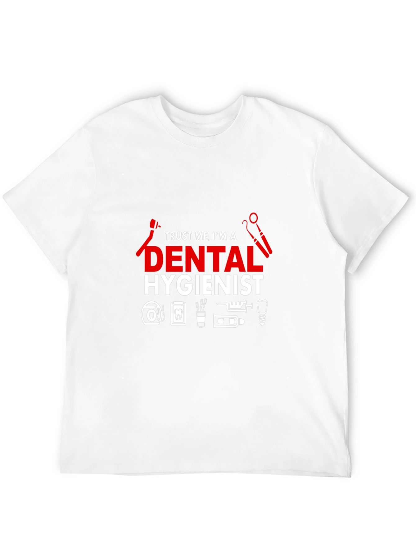 Black Dental Hygienist T-Shirt view 12