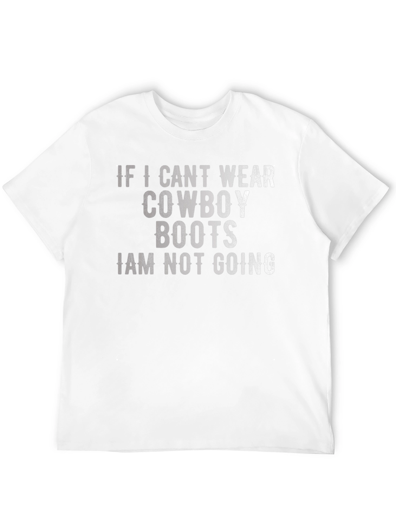 Black Cowboy Boots Graphic Tee - Western Style view 12