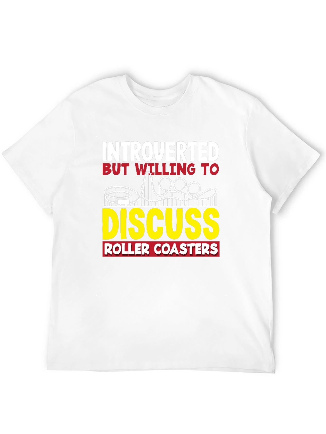 Introverted Roller Coaster Lover T-Shirt - 12