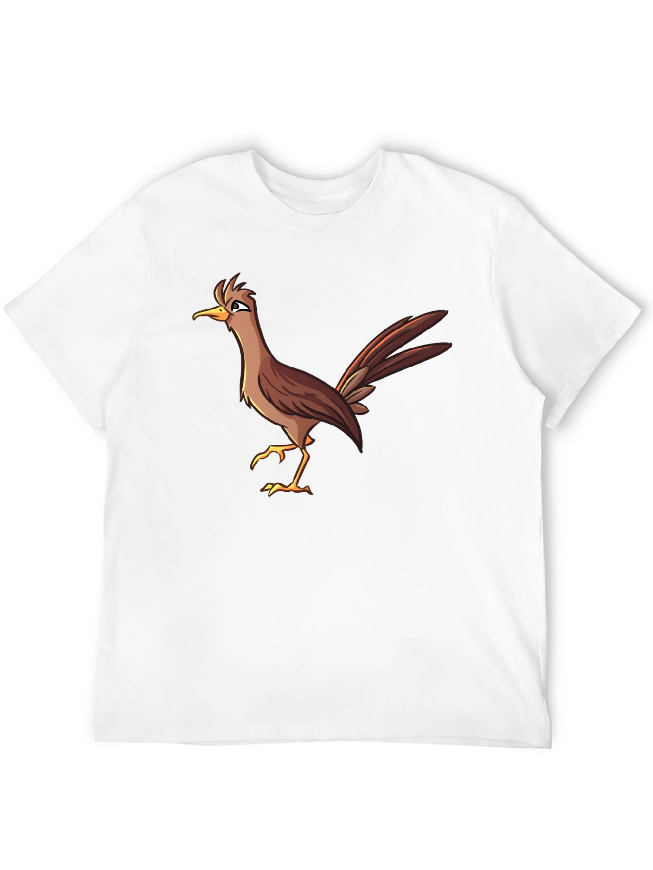 Black Roadrunner Cartoon Graphic T-Shirt view 12