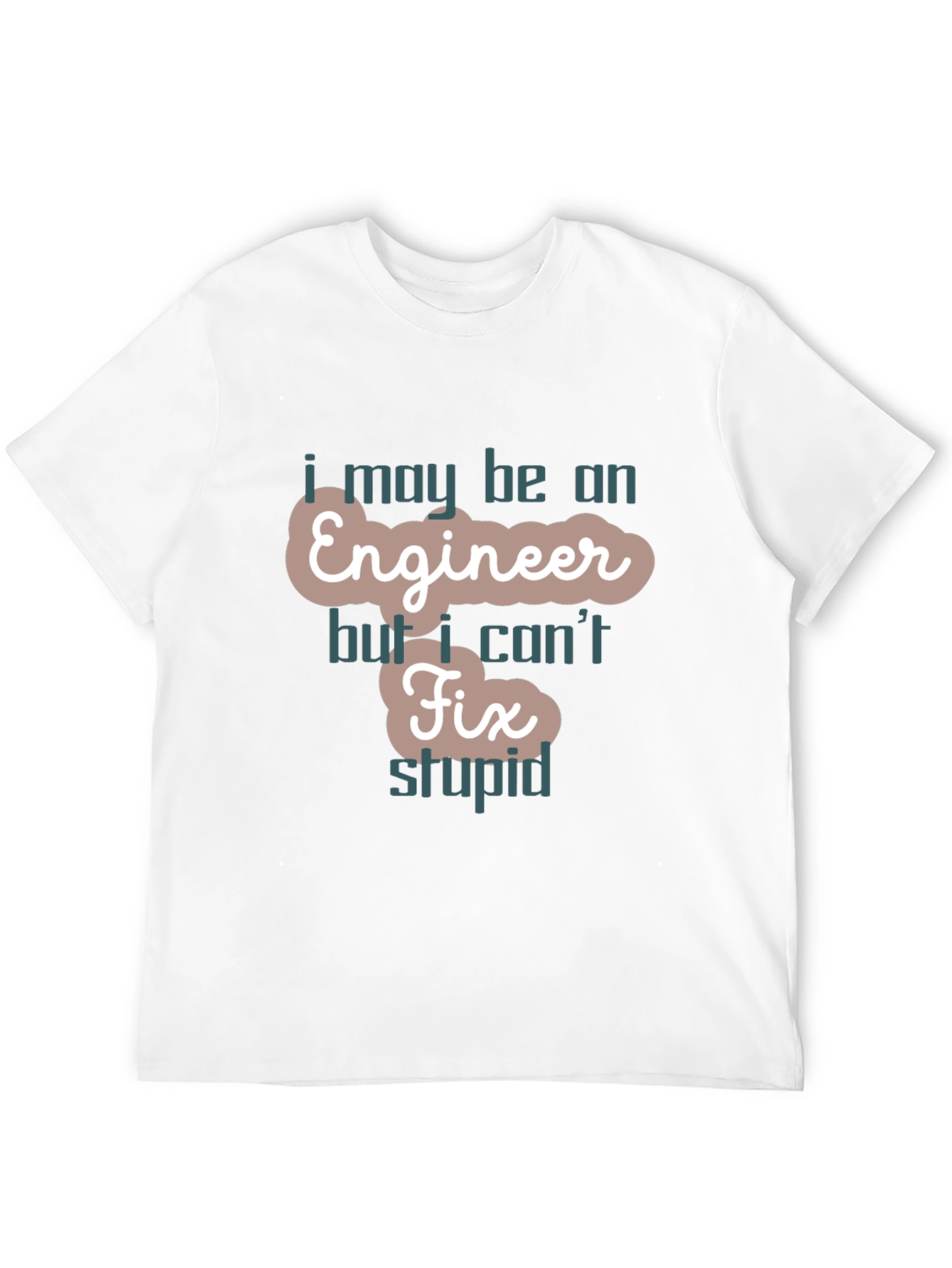 Black Engineer Fix Stupid Funny T-Shirt view 12