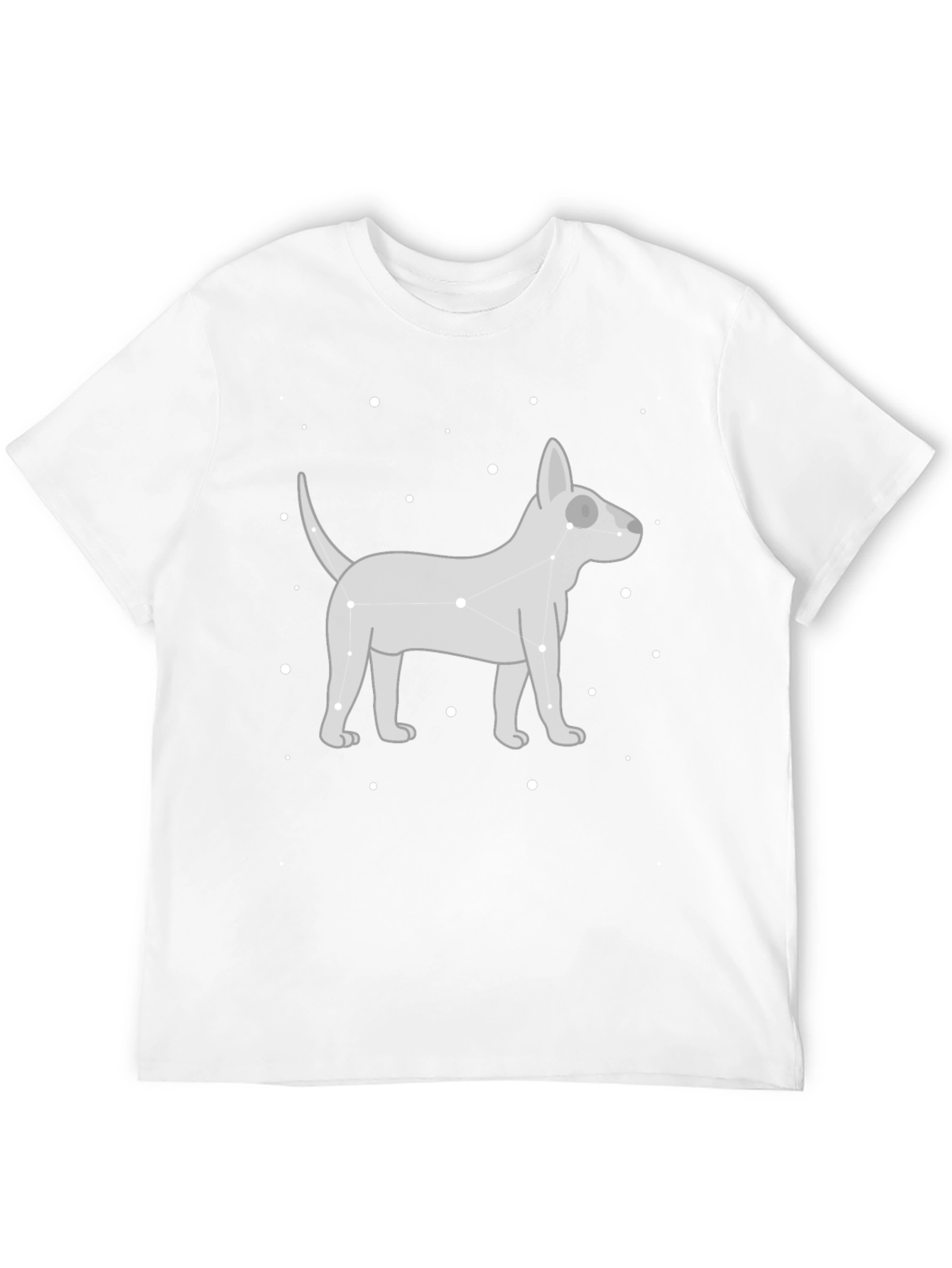Black Dog Constellation Graphic T-Shirt view 12