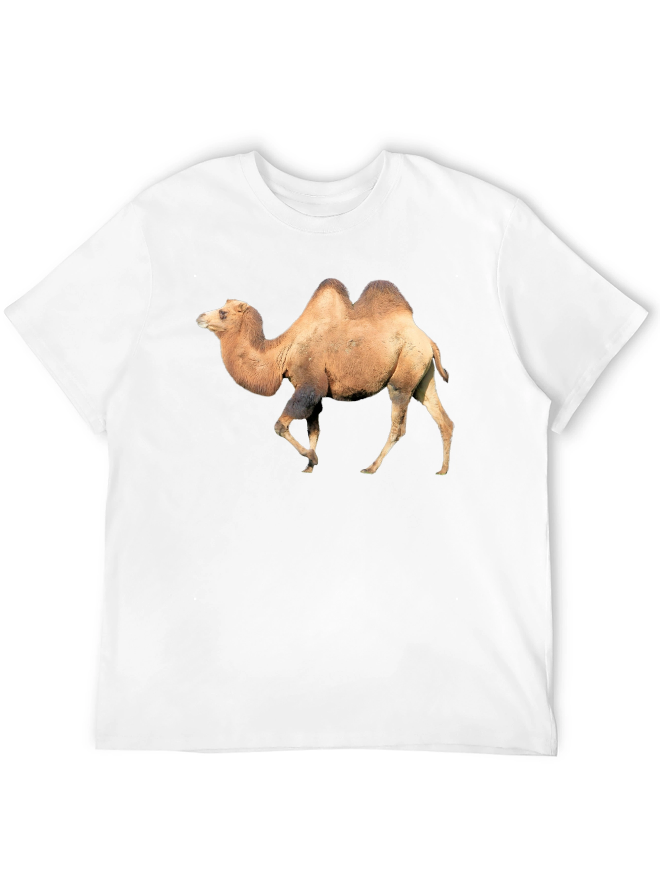Black Camel Graphic Tee - Unique Animal Print T-Shirt view 12