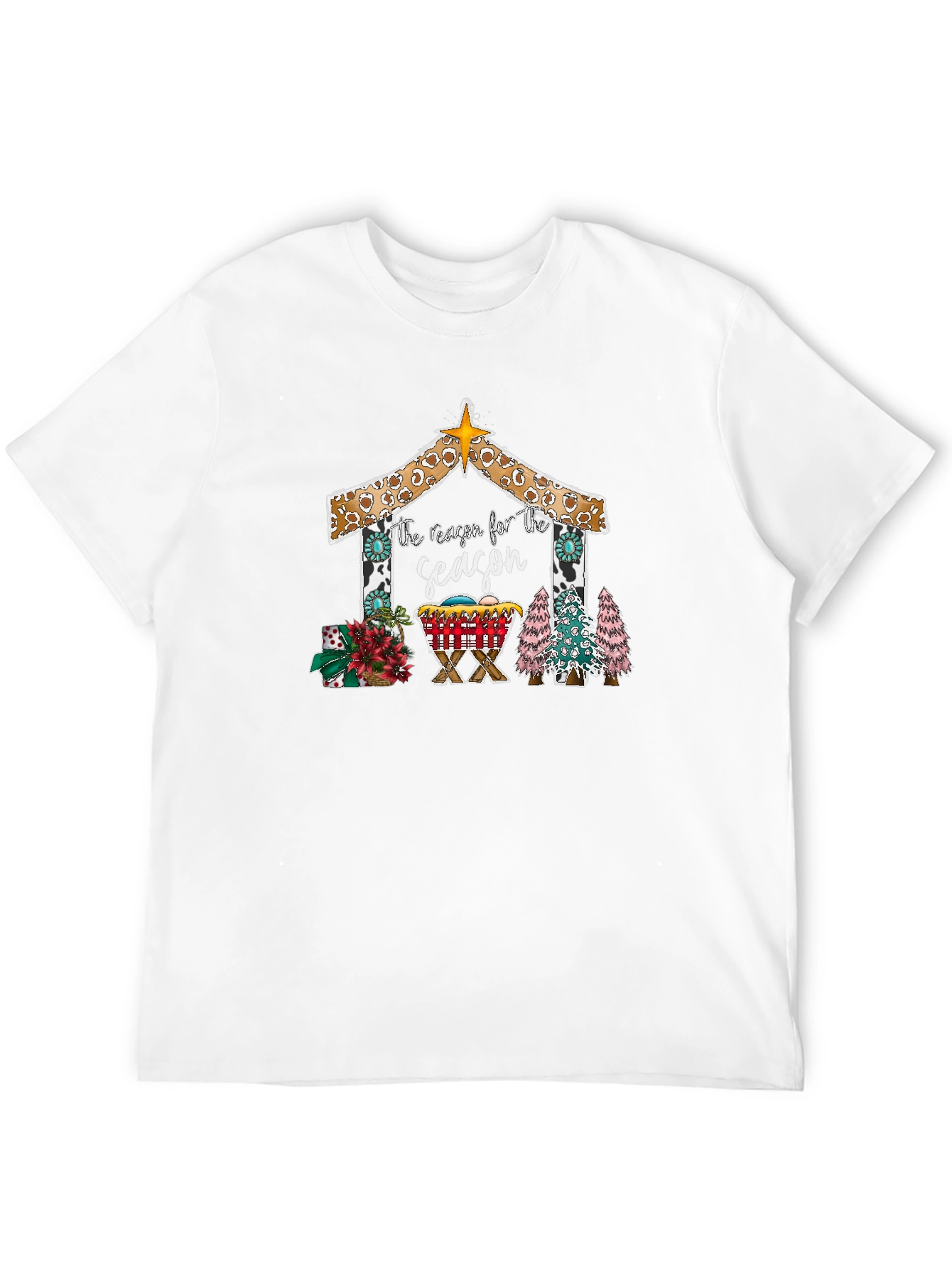 Black Reason for the Season Black Graphic Tee view 12