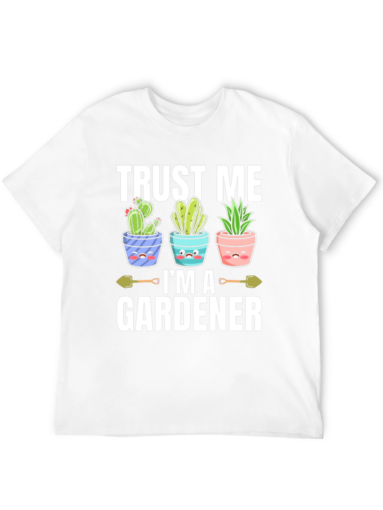 Black Trust Me I'm A Gardener T-Shirt view 12