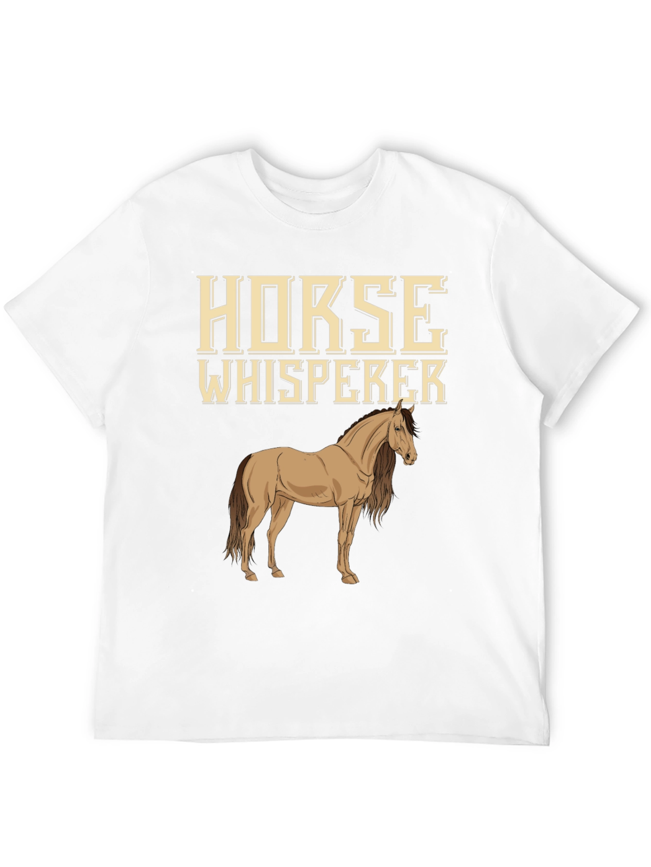 Black Horse Whisperer Graphic T-Shirt view 12