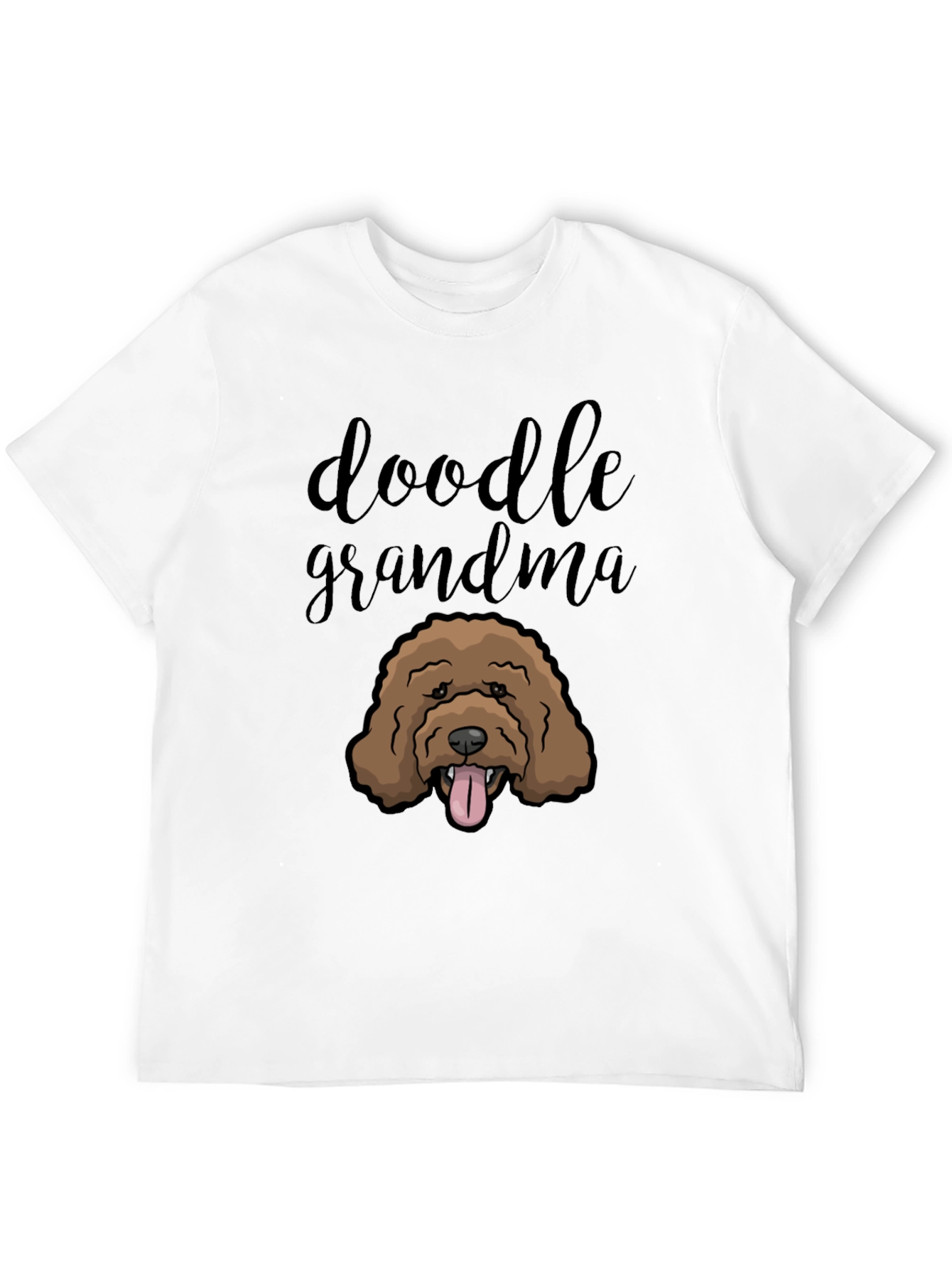 Black Doodle Grandma T-Shirt - Dog Lover Tee view 12