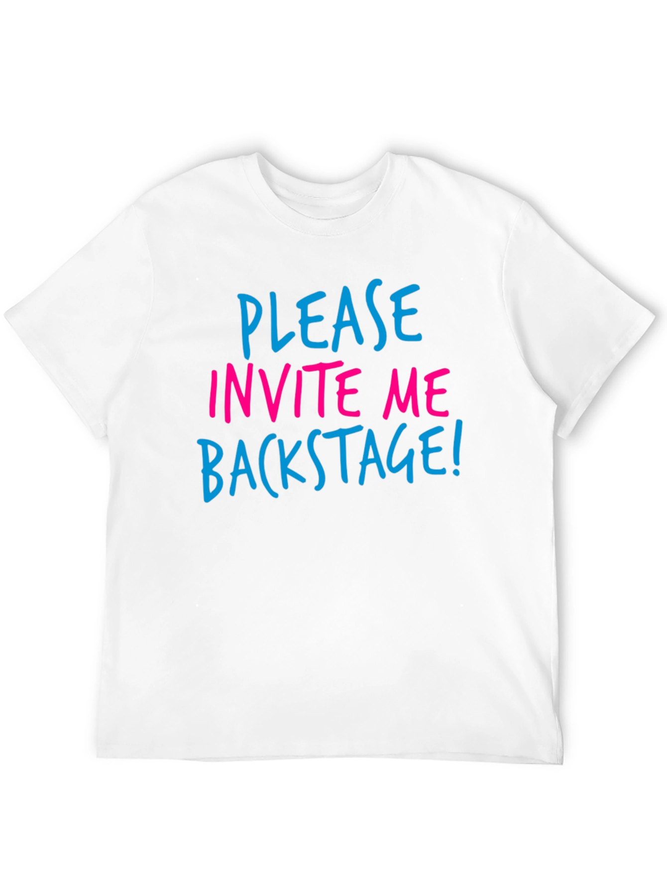 Black Invite Me Backstage Graphic Tee view 12
