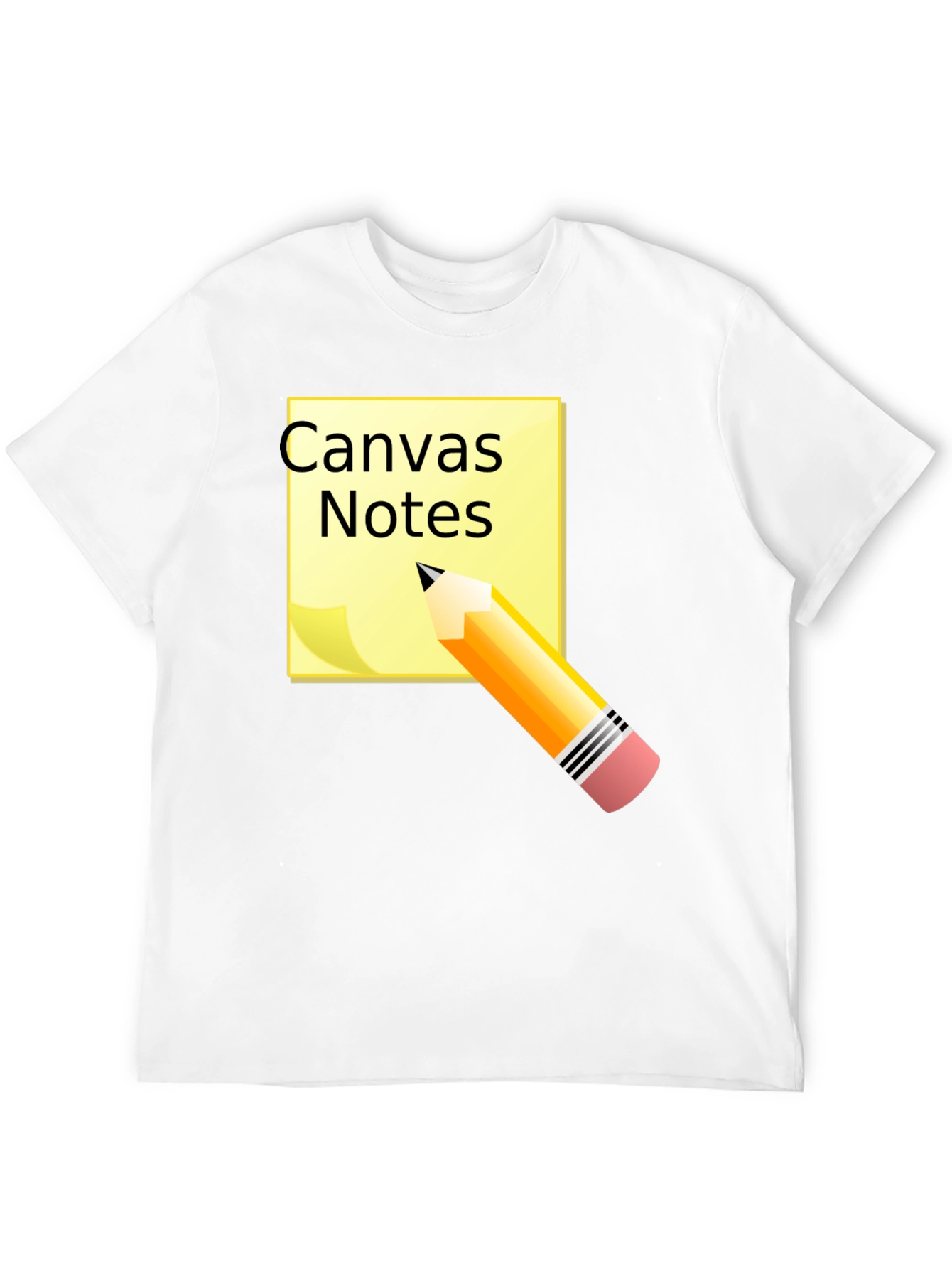 Black Canvas Notes Graphic Tee view 12