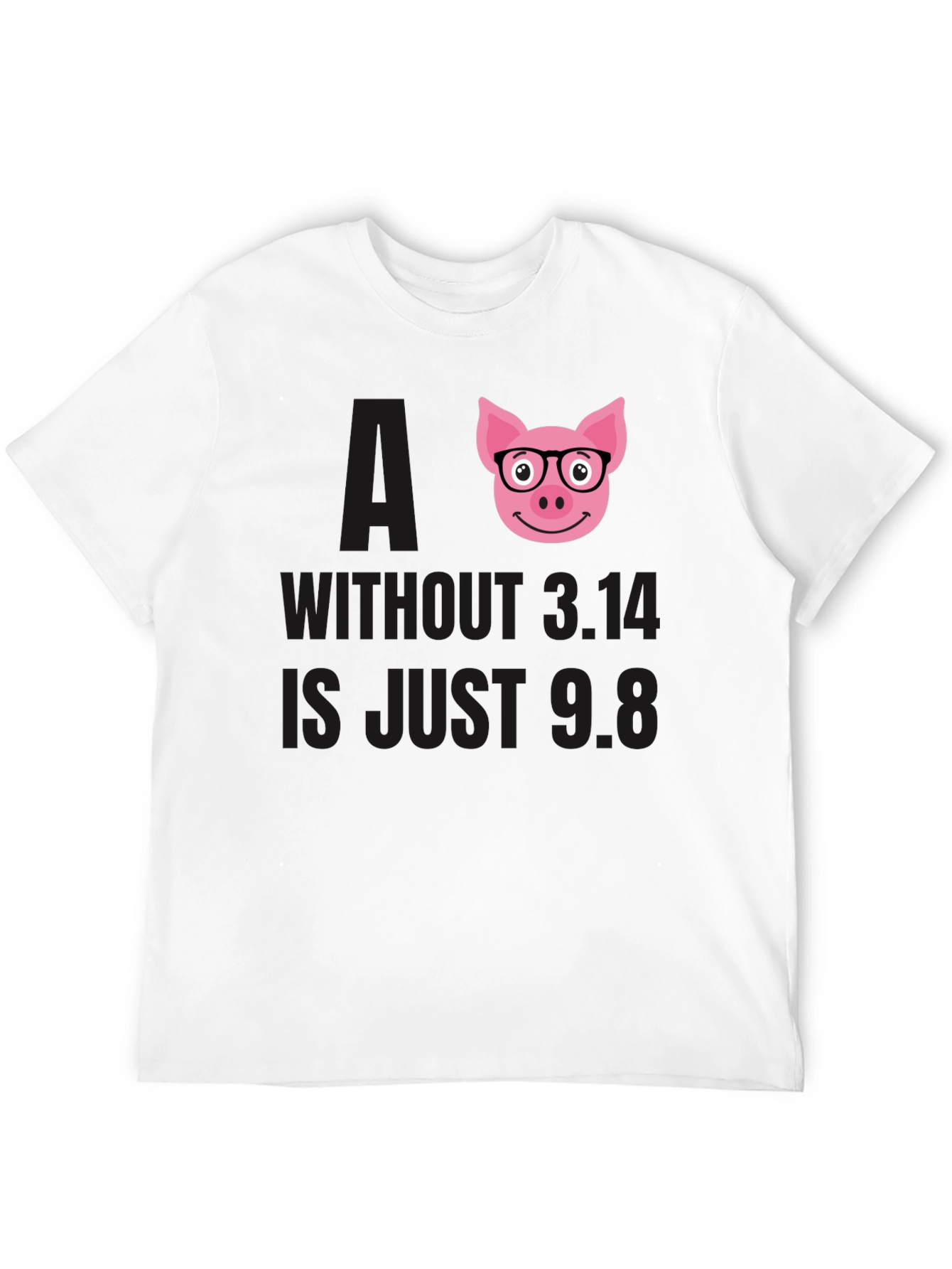 Math Pun Pig T-Shirt - 12
