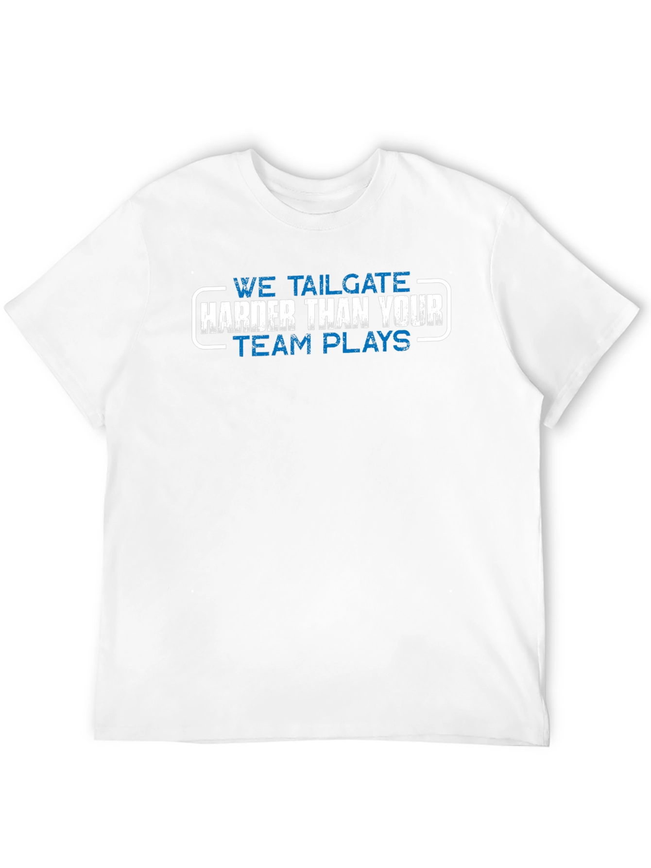 Black We Tailgate Harder Than Your Team T-Shirt view 12