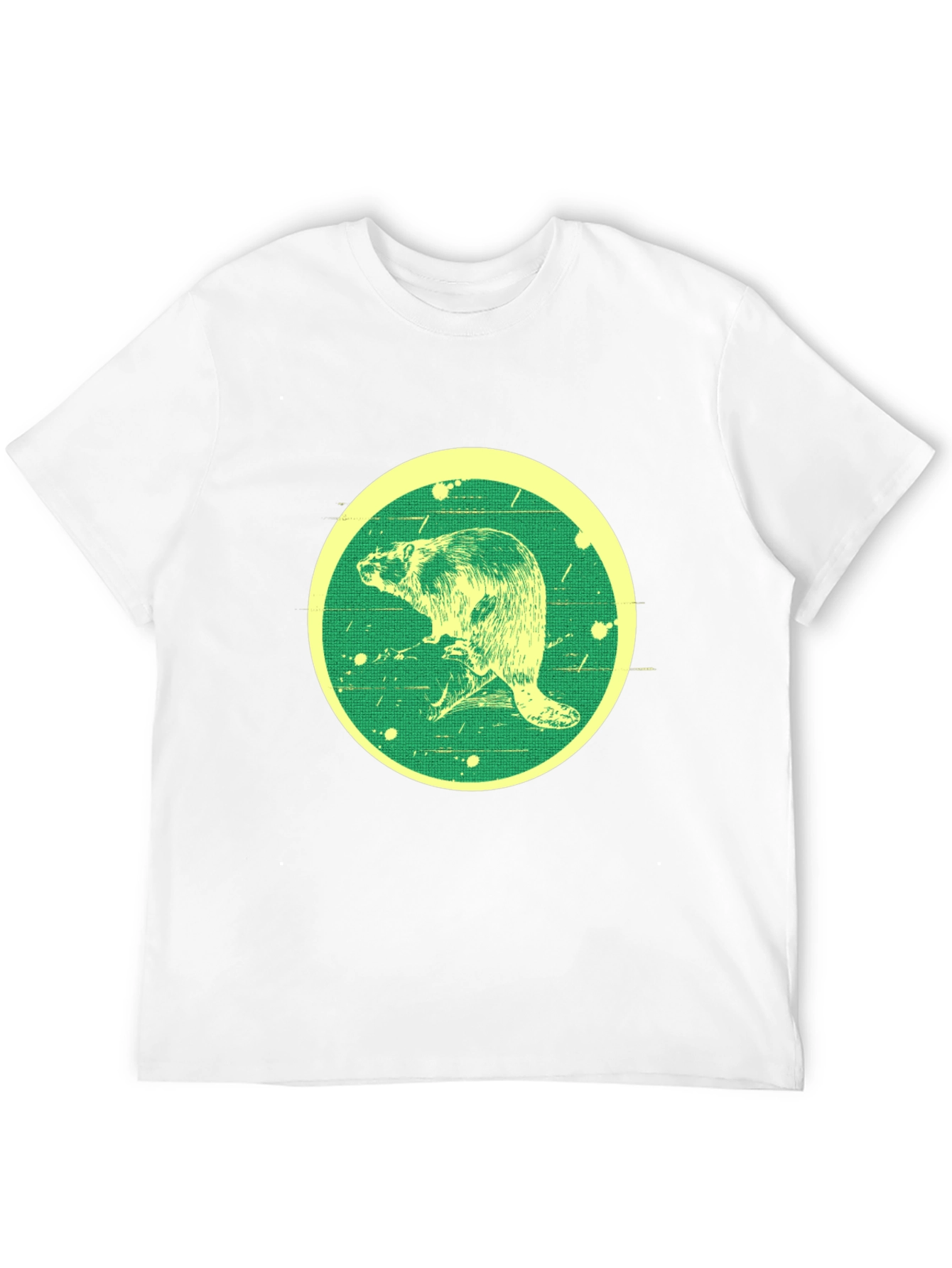 Black Beaver Graphic T-Shirt - Nature Inspired Tee view 12