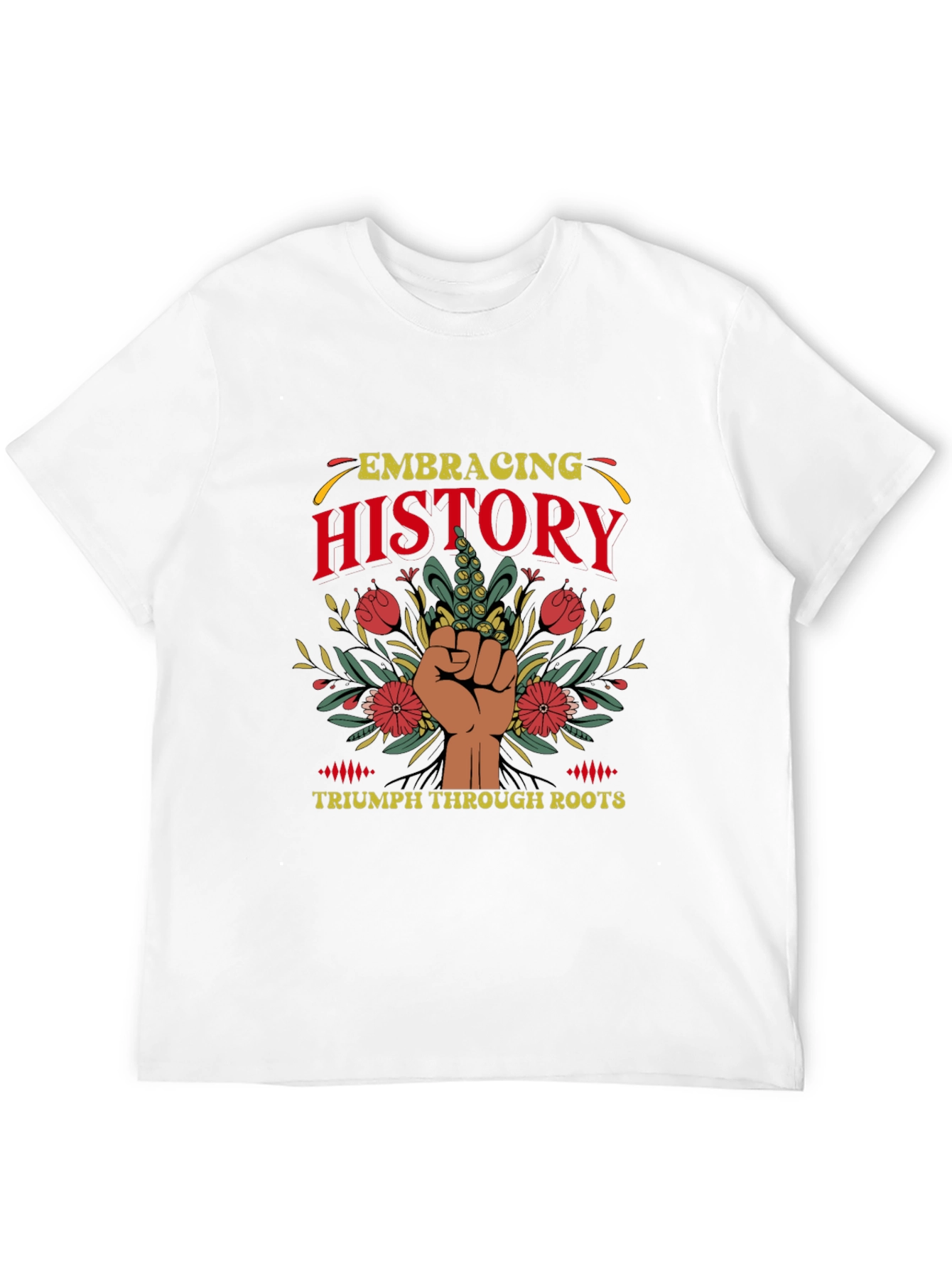 Black Embracing History Graphic Tee view 12