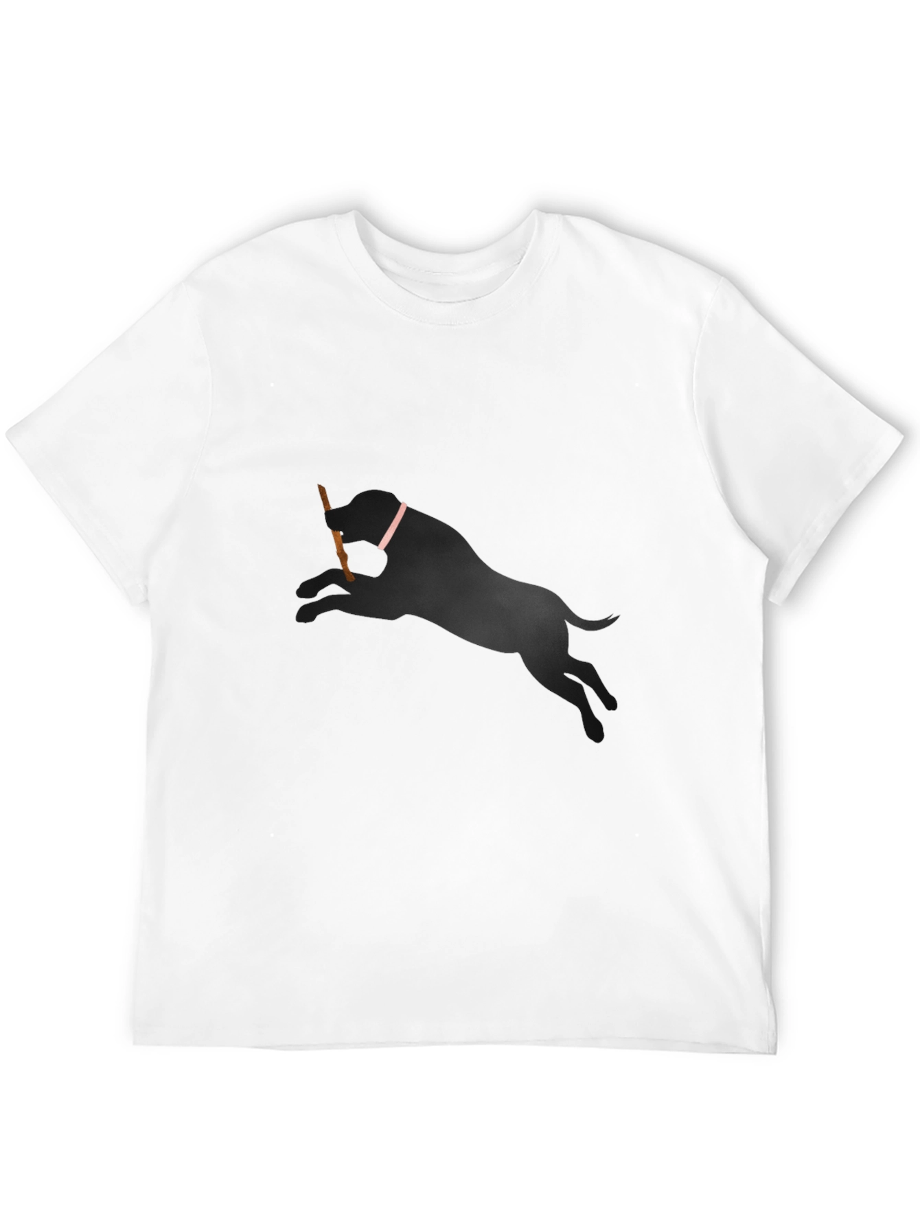 Black Dog Lover T-Shirt - Black Cotton Blend view 12