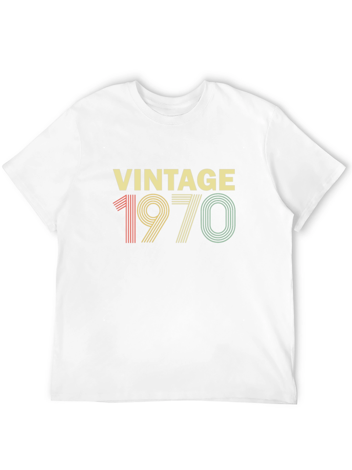 Black Vintage 1970 Graphic Tee - Retro Style view 12