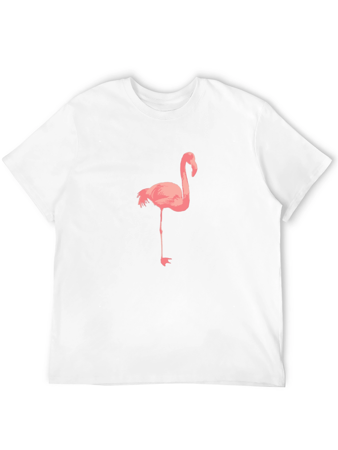 Black Flamingo Graphic T-Shirt - Casual Black Tee view 12