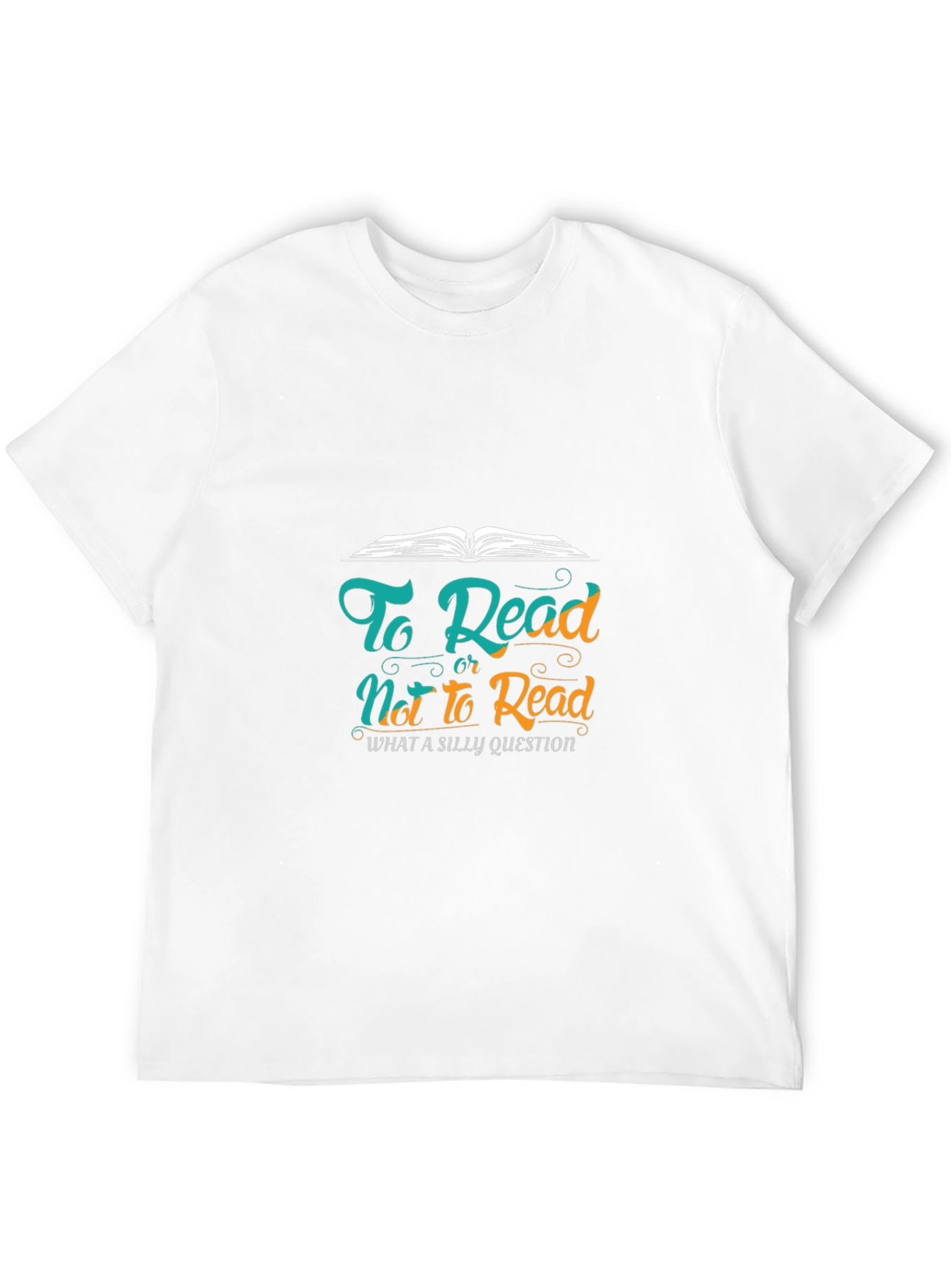 Black To Read or Not to Read Black Cotton T-Shirt view 12