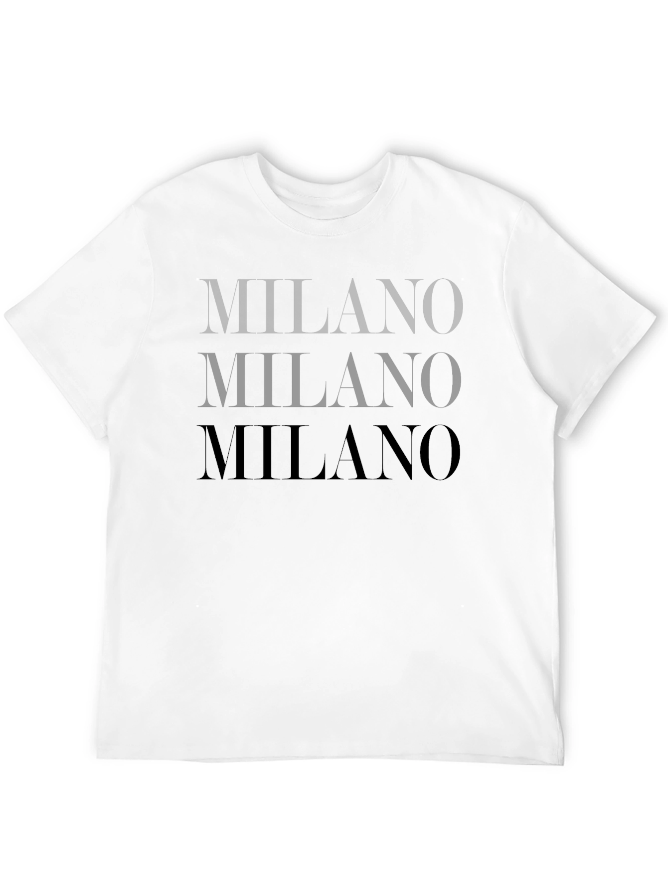 Black Men's Black Milano Graphic Tee view 12