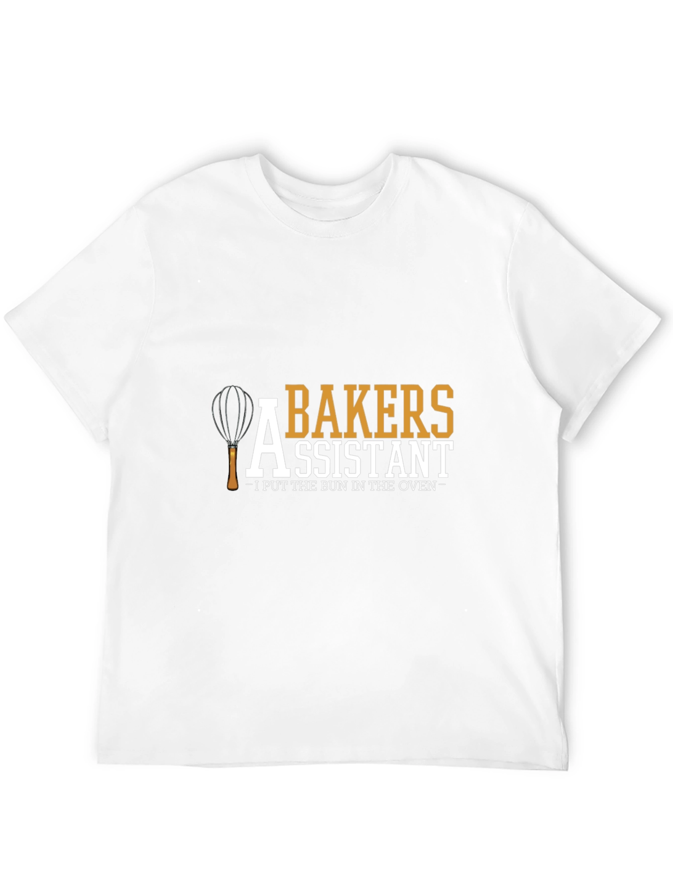 Black Baker's Assistant Novelty T-Shirt view 12