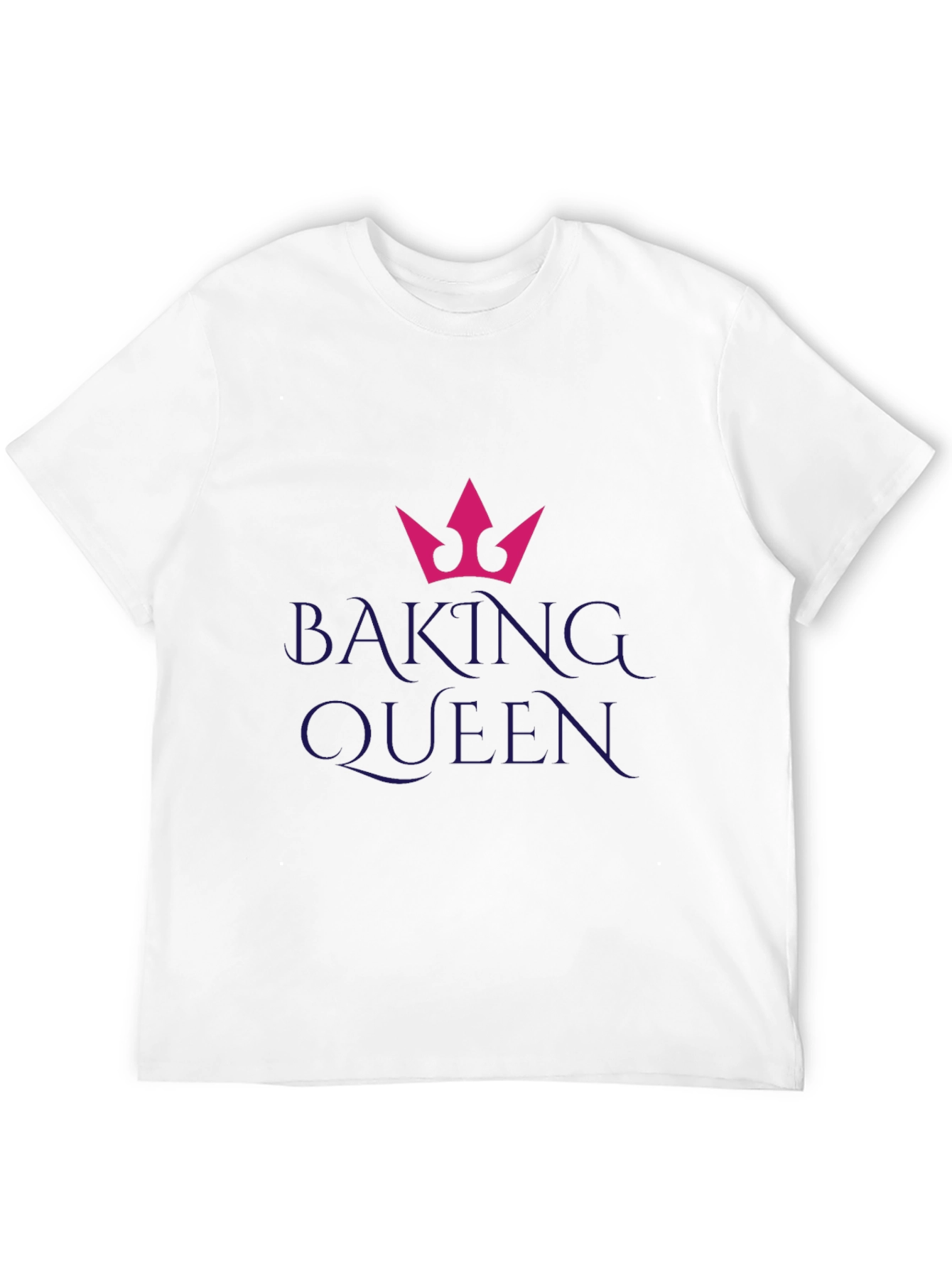 Black Baking Queen Graphic Tee - Novelty Shirt view 12