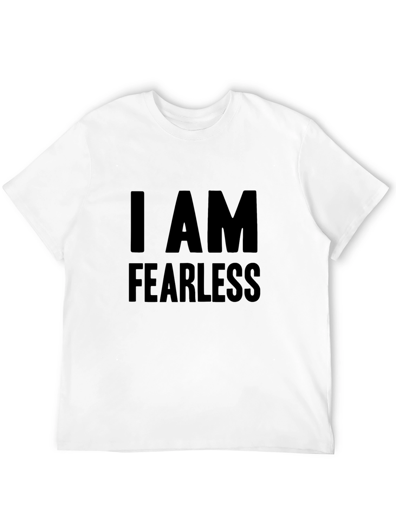 Black I AM FEARLESS Graphic Tee view 12