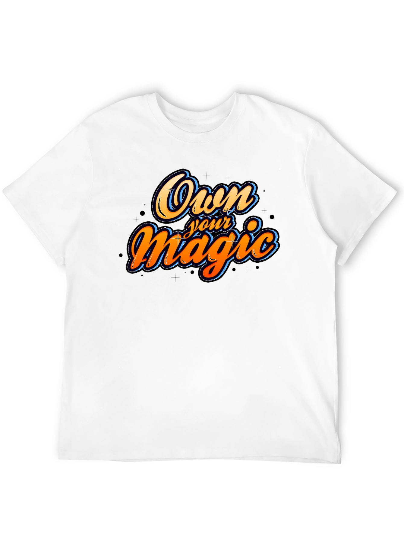 Black Own Your Magic Graphic T-Shirt - Black view 12
