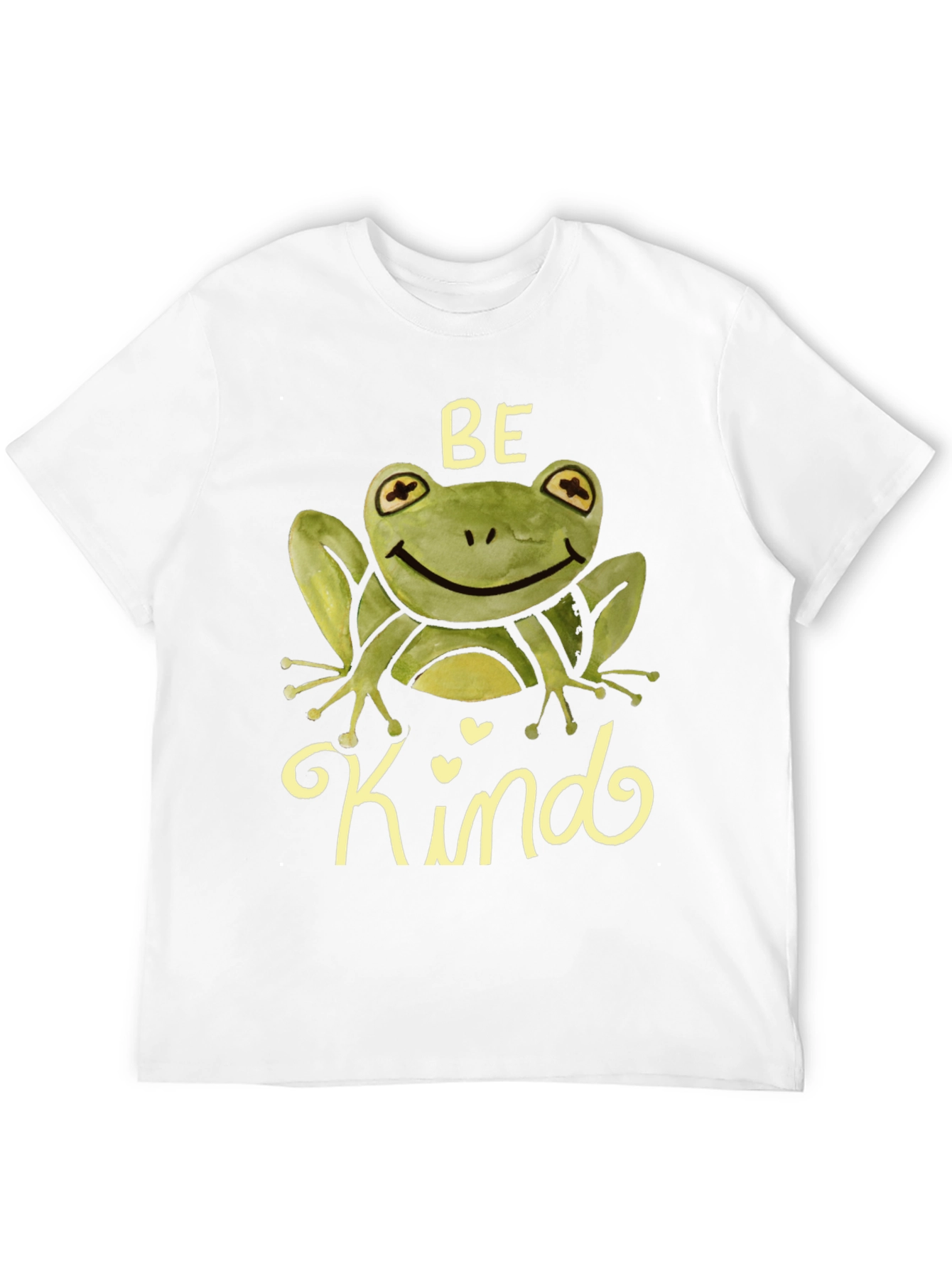 Black Be Kind Frog T-Shirt - Cute Graphic Tee view 12