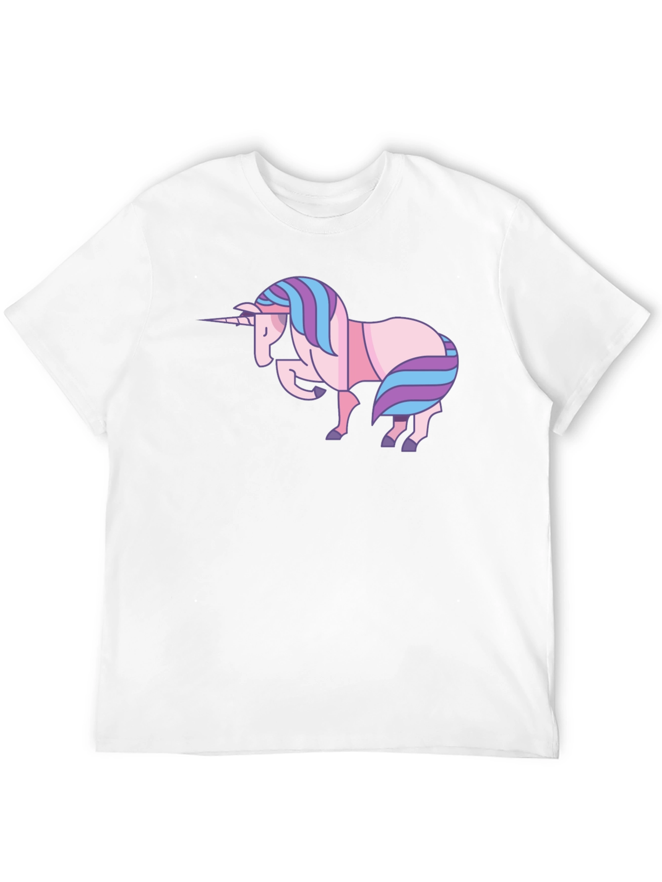 Black Unicorn Graphic Black T-Shirt - Stylish Cotton Tee view 12