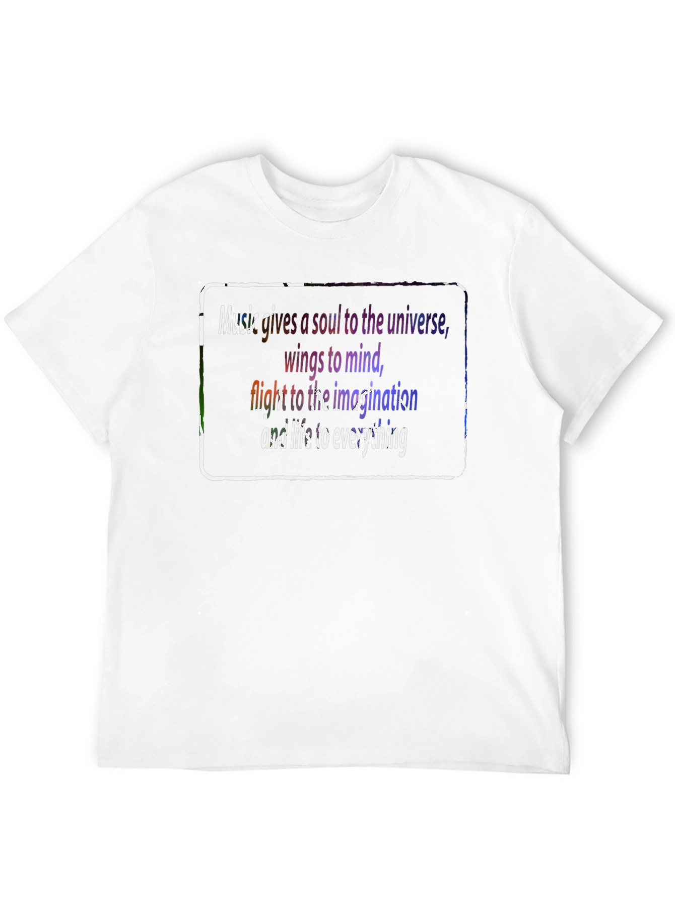 Black Music Quote T-Shirt: Soul, Mind, Imagination, Life view 12