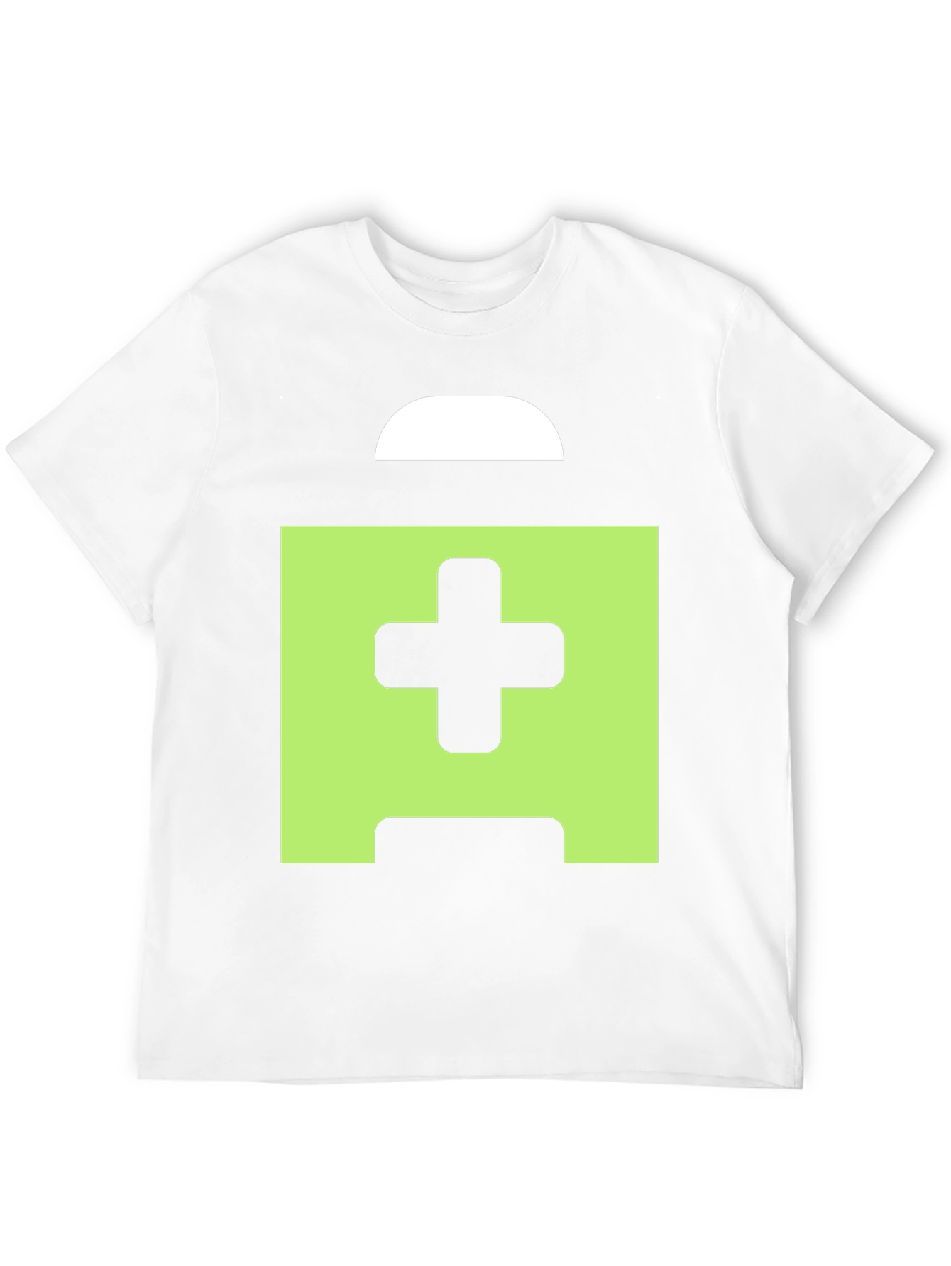 Black Pixelated Cross Graphic Black Tee Shirt view 12