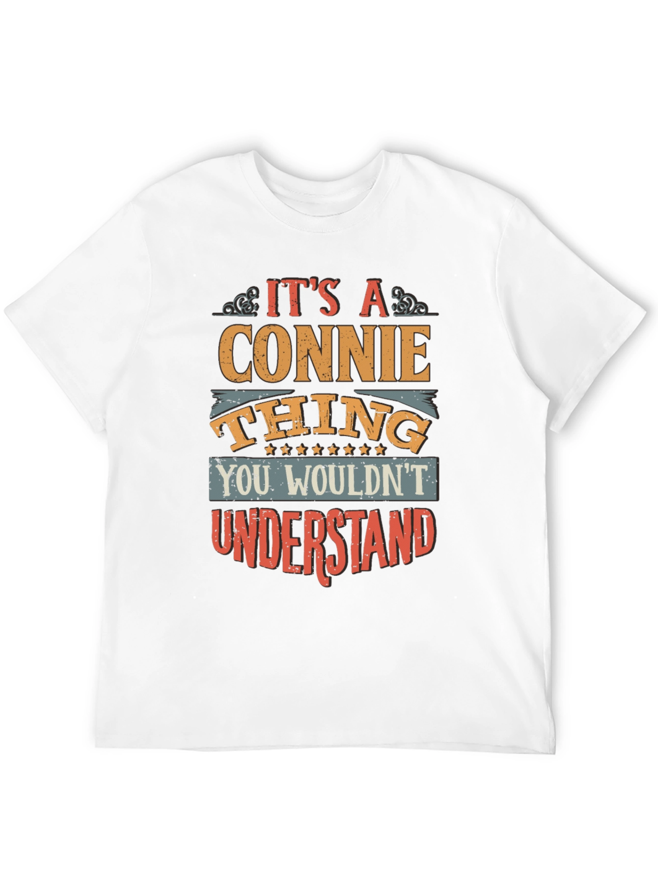 Black It's a Connie Thing T-Shirt view 12