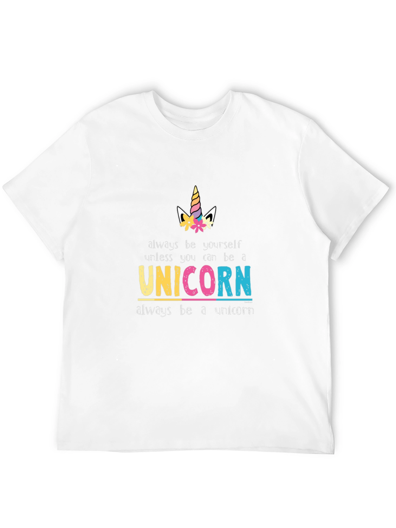 Unicorn T-Shirt: Always Be Yourself - 12