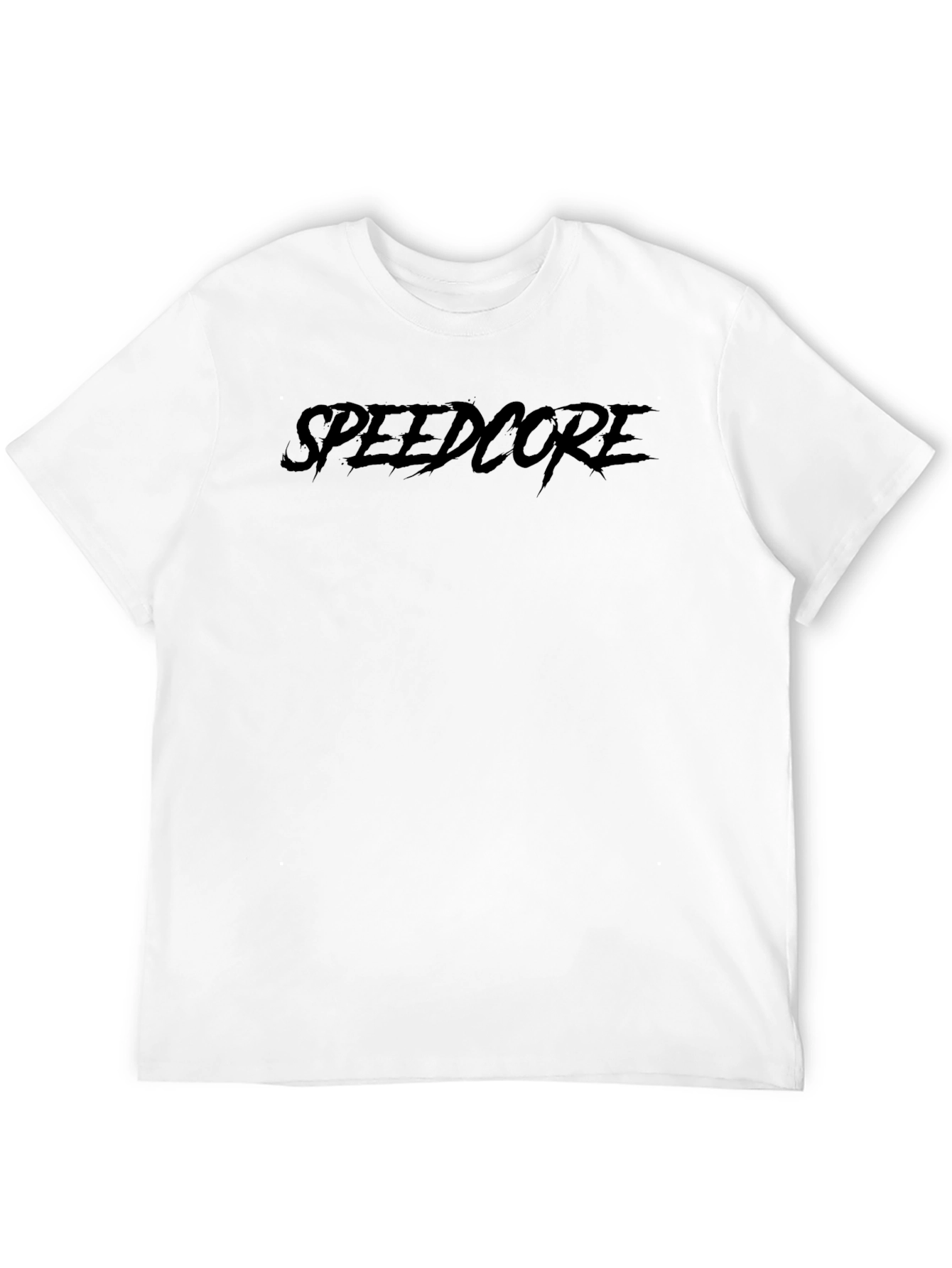 Speedcore Black Graphic Tee - Edgy Style - 12
