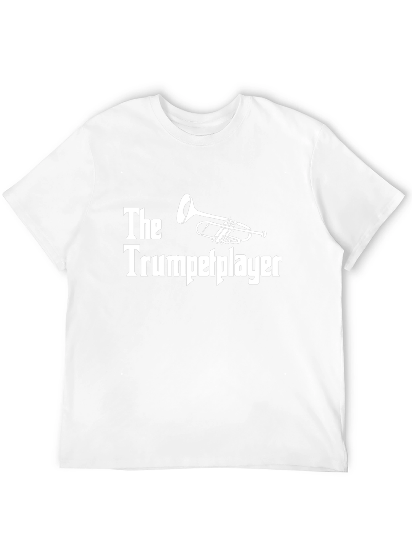 Black The Trumpetplayer T-Shirt - Musician Tee view 12